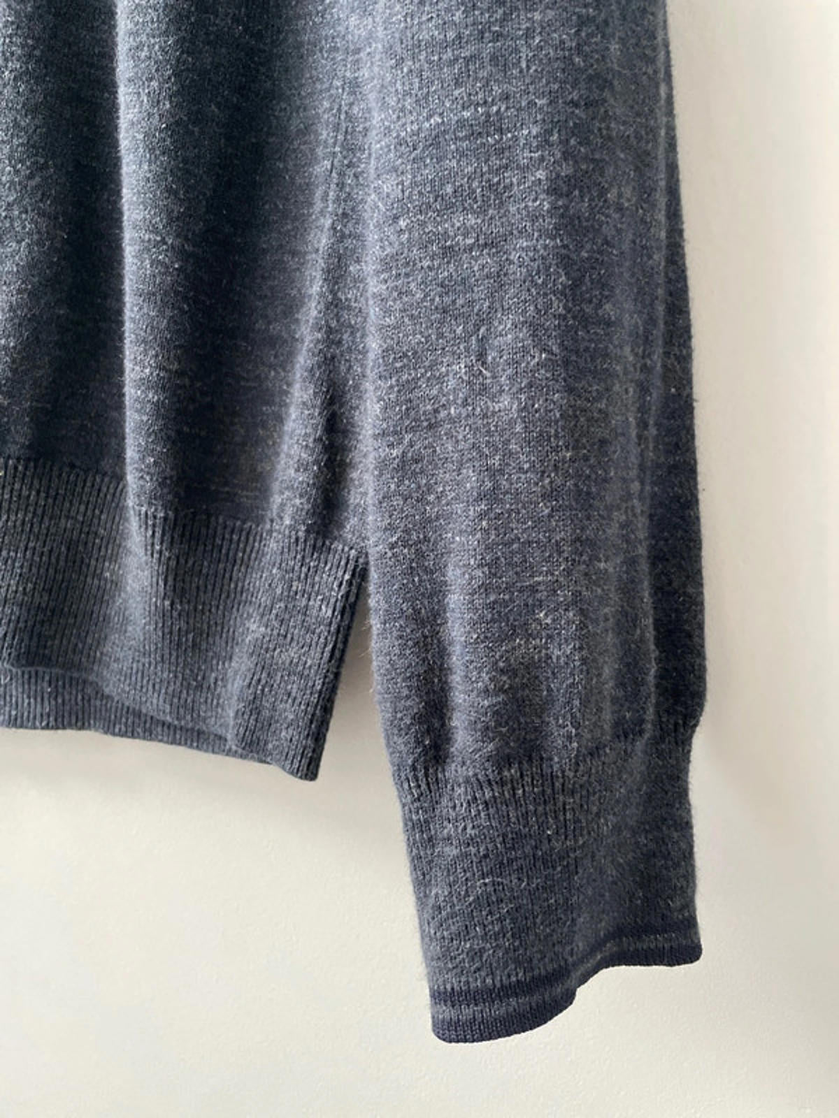 Men’s Fred Perry Long Sleeve Crew Neck Jumper In Grey - Small - 2064