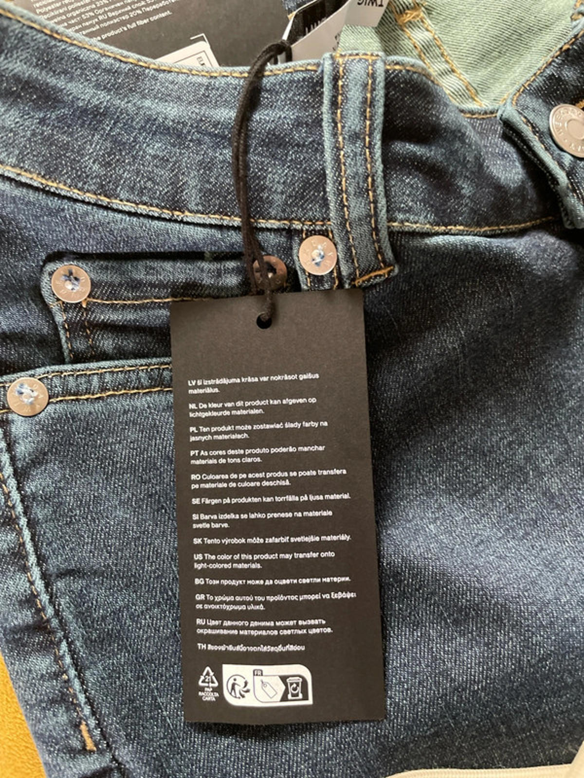 Women’s Weekday Twig Curve Mid Straight Fit Jeans - W26/L30 - 1820