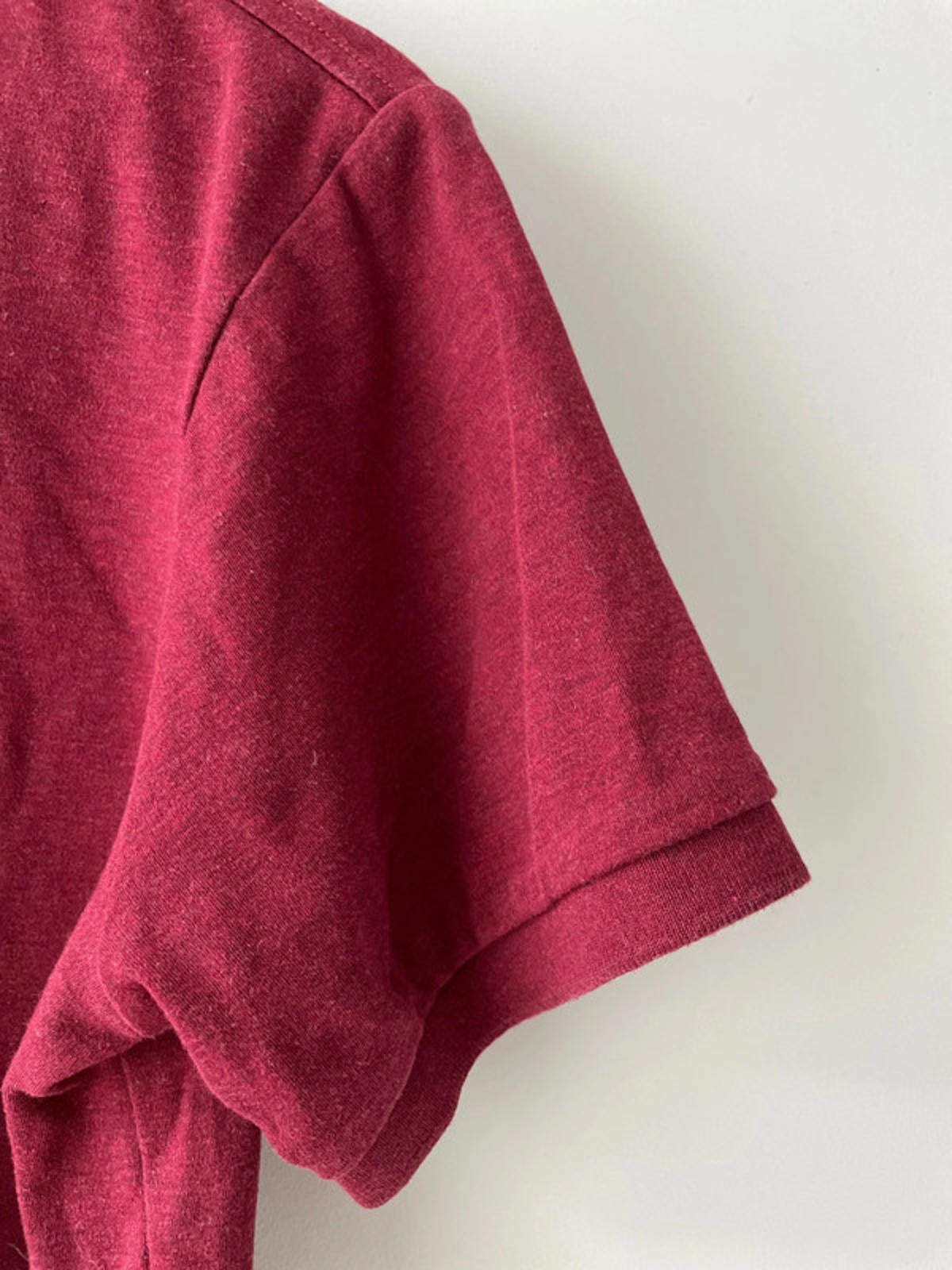 Men’s Ralph Lauren Slim Fit Polo Top In Burgundy - Medium
