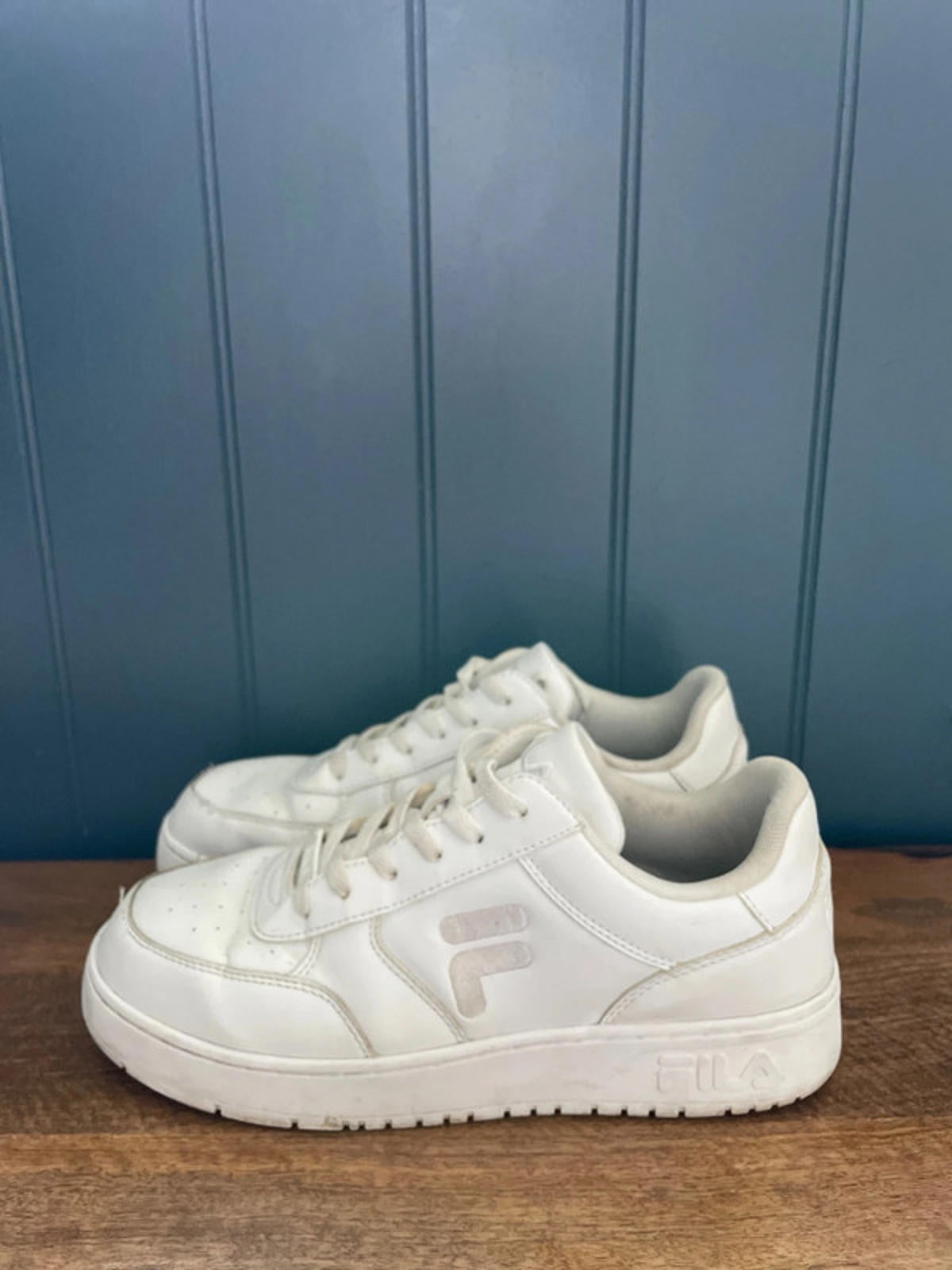 Men’s Fila Court Trainers With Chunky Sole - UK 9 - 0910