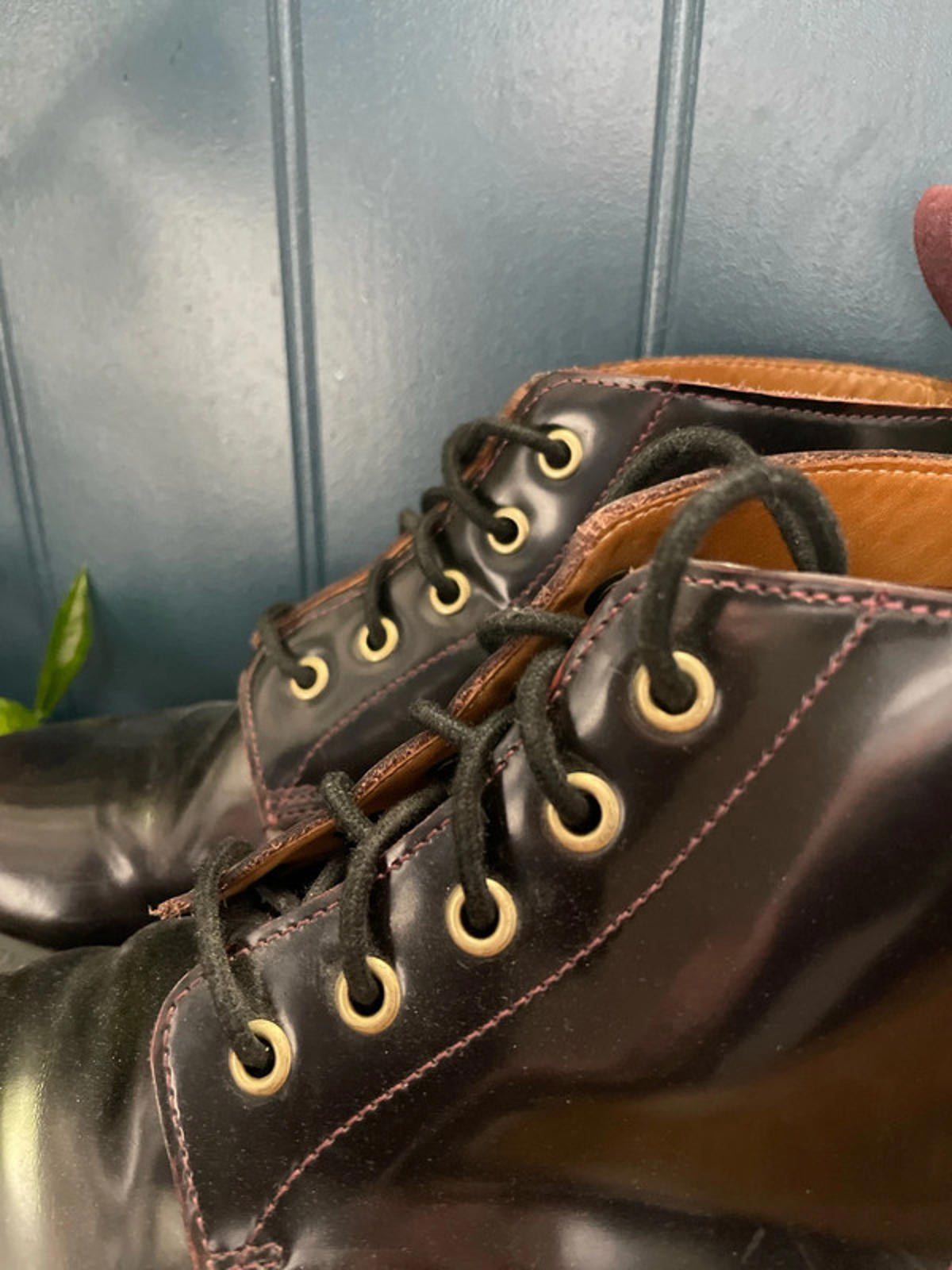 Women’s Dr Martens Emmeline Ankle Lace Up Boots in Cherry Red - UK6 - 2164