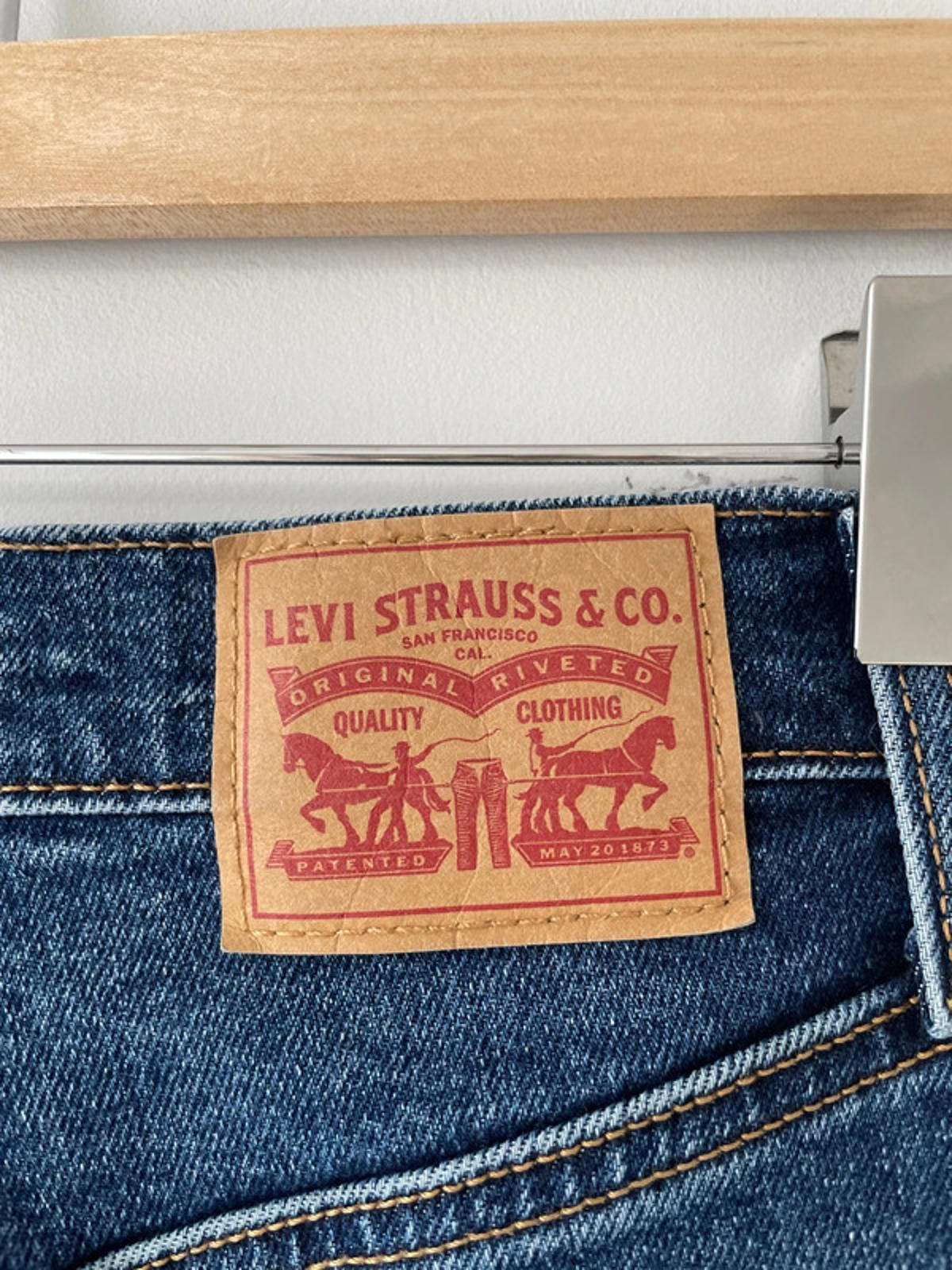 Women’s Levi’s Ribcage Straight High Waisted Fit Jeans - W26/L27 -1855