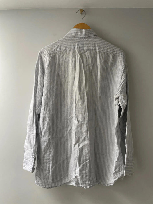 Men’s Vilebrequin Long Sleeve Premium Linen Shirt - XXXLarge - 1080