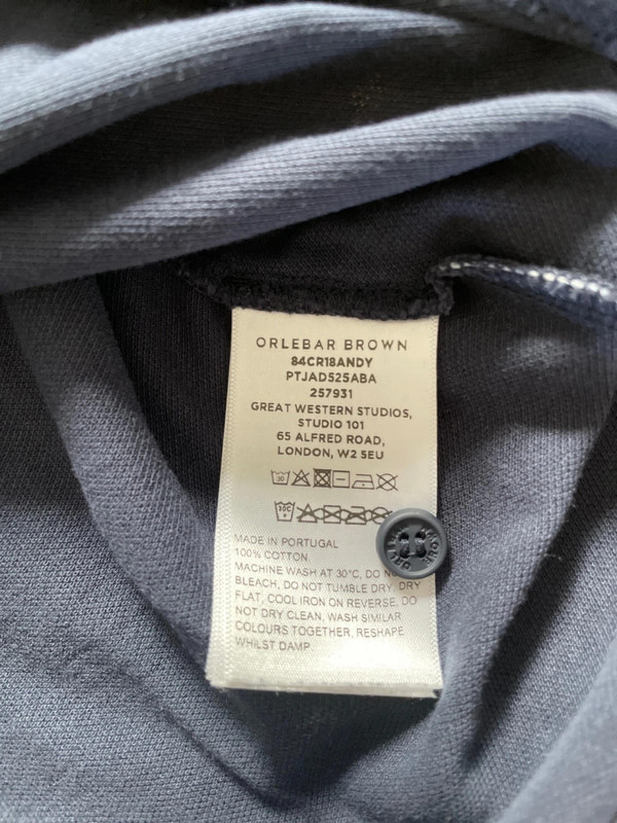 Men’s Orlebar Brown Premium Polo Top - Small - 1727