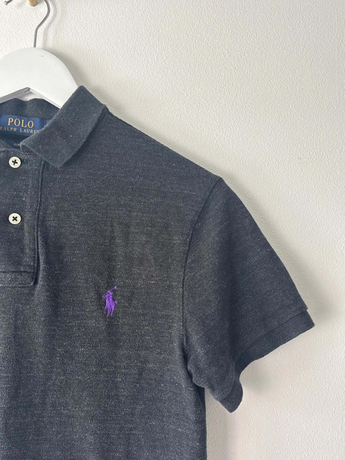 Men’s Ralph Lauren Slim Fit Short Sleeve Polo Shirt Top - Small -1417