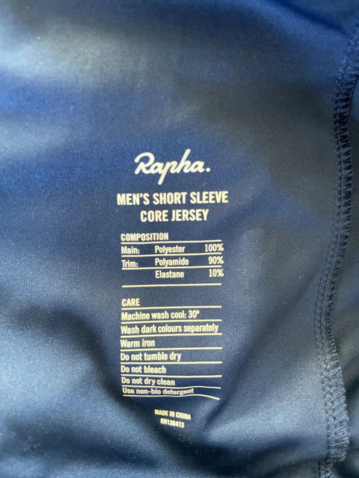 Men’s Rapha Premium Cycling Jersey Top - Small - 0969