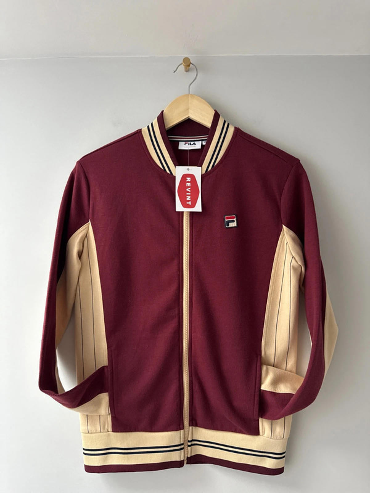Men’s Fila Retro Style Zip Through Bomber Track Jacket - XSmall - 1975