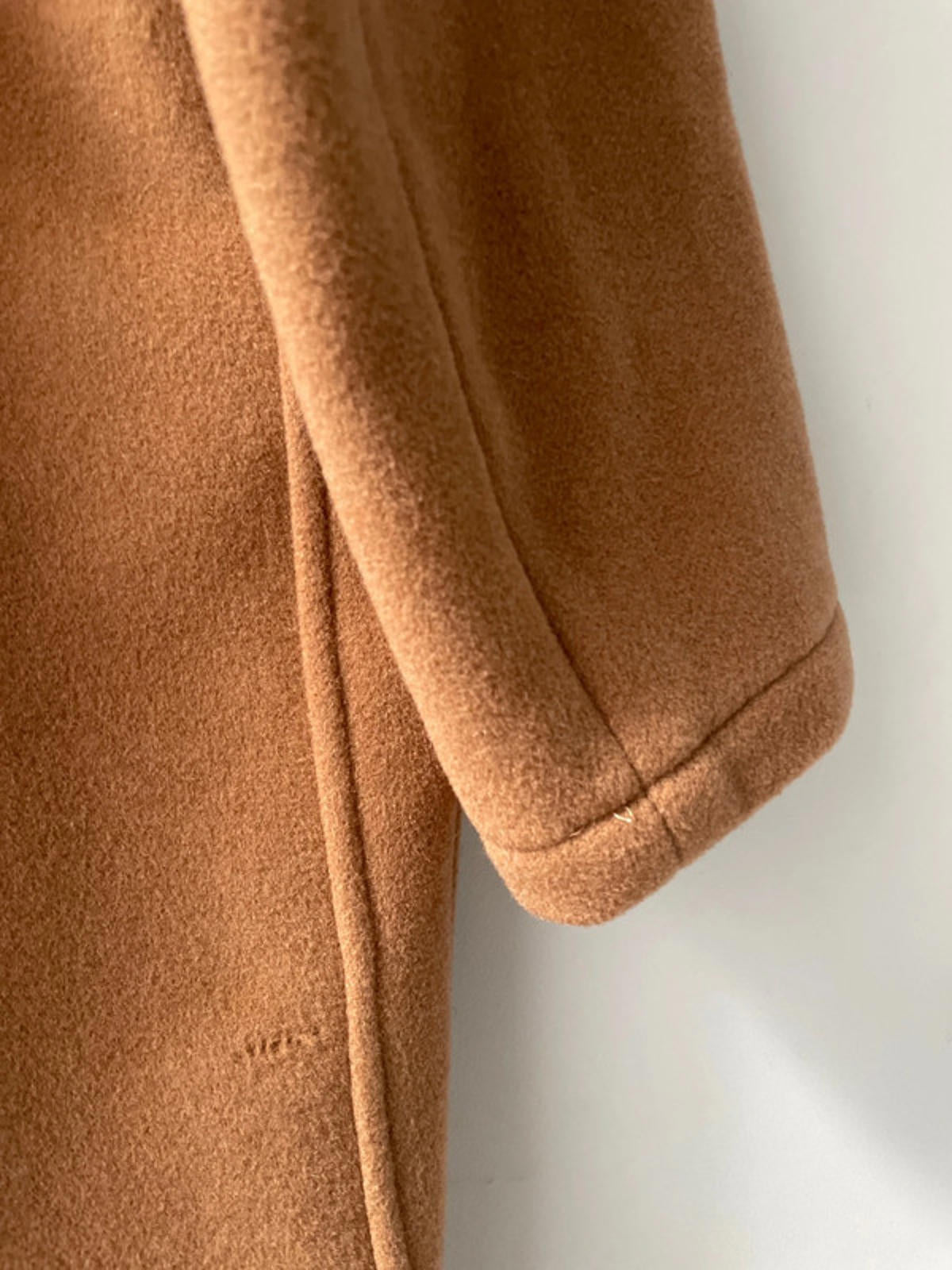 Women’s Gloverall Made In England Wool Hooded Duffle Coat In Brown - UK16 - 2390