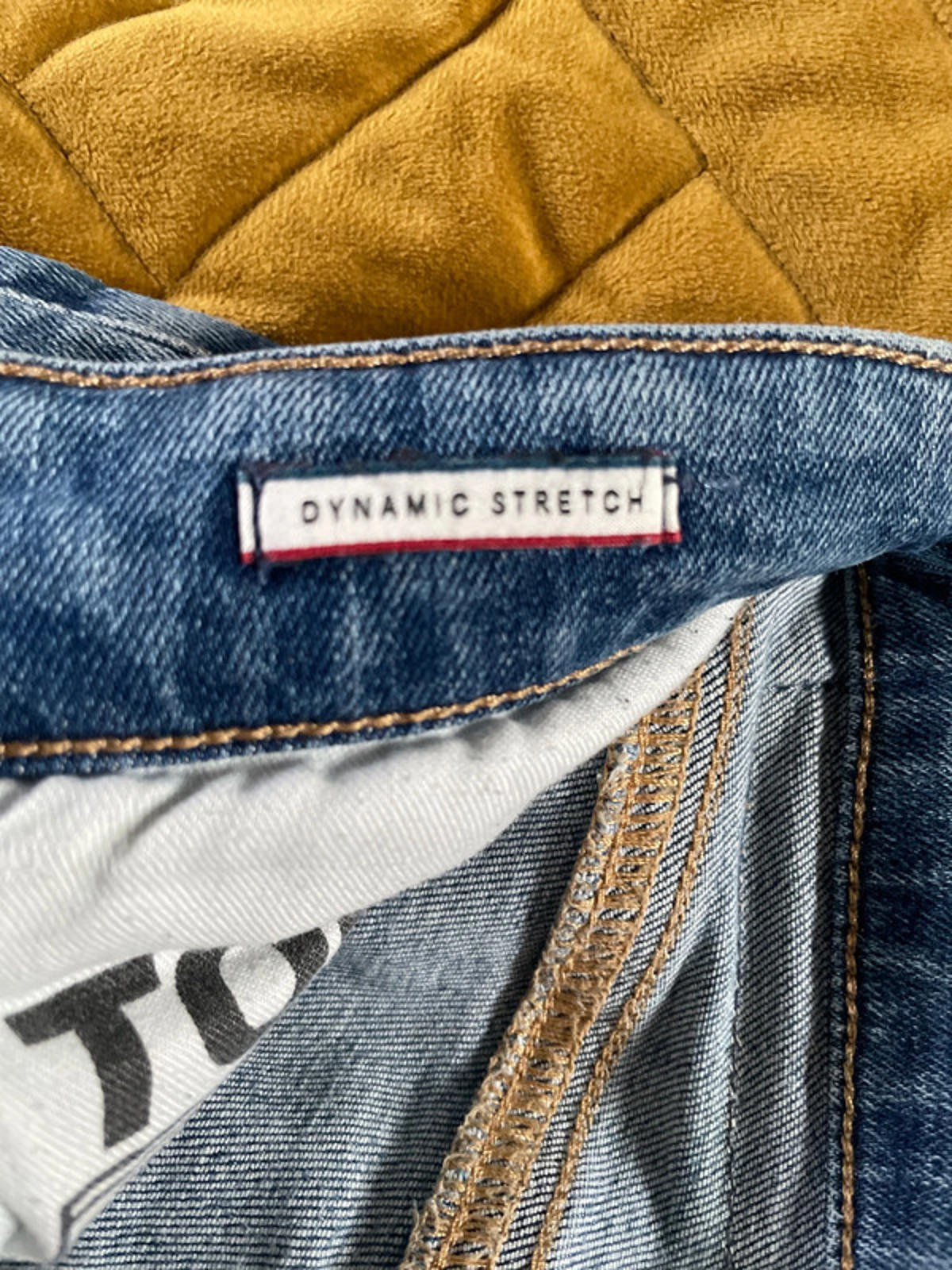 Mens Tommy Hilfiger Skinny Simon Fit Jeans With Wash Effect - W30 / L30