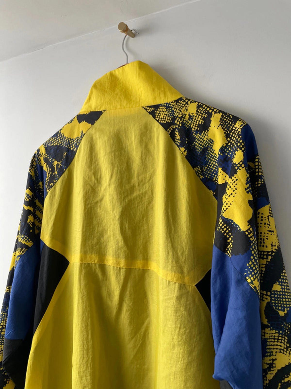 Men’s Fila 1/4 Zip Overhead Retro Oversized Windbreaker Jacket - Small - 2065