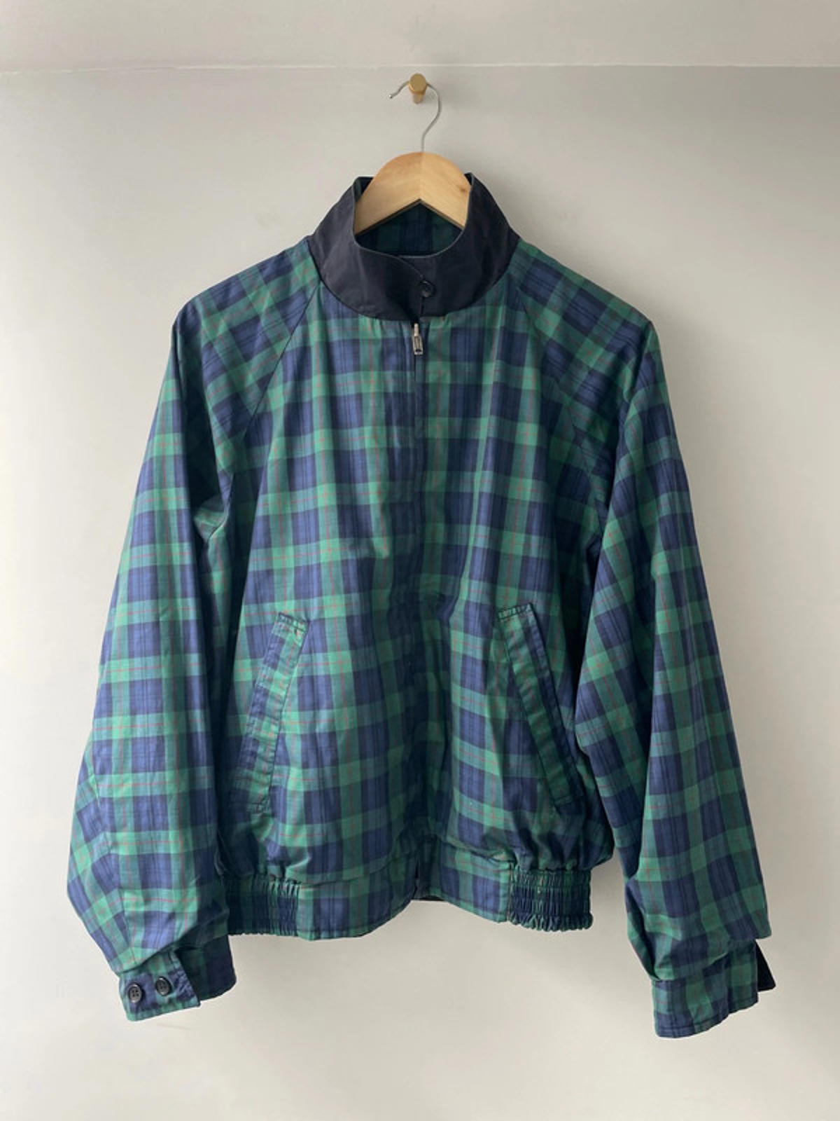 Men’s Baracuta G9 Limited Edition Rare Reversible Harrington Checked Jacket - Medium -2037