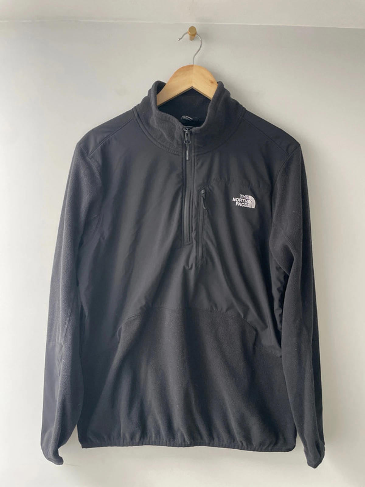 Men’s The North Face Glacier Pro 1/4 Zip Fleece Top In Black - Large - 2042