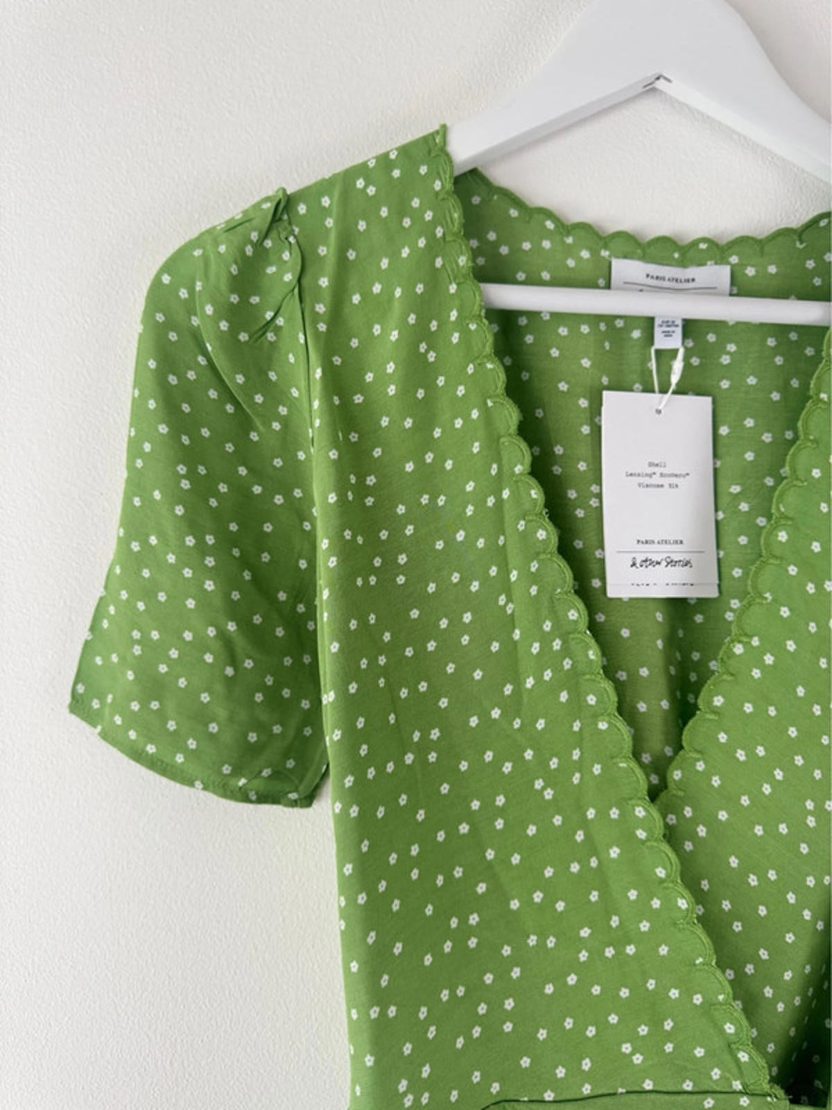 Women’s & Other Stories Floral Wrap Mini Dress - UK 6 - 1430