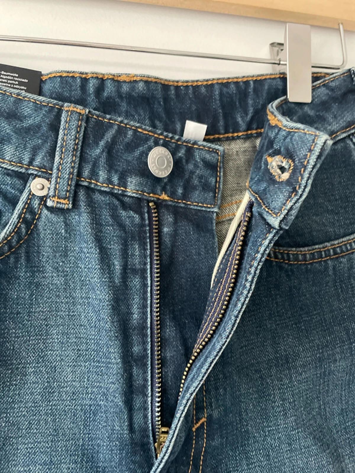 Women’s Weekday Rowe Extra High Waist Straight Fit Jeans - W24/L34 - 1823