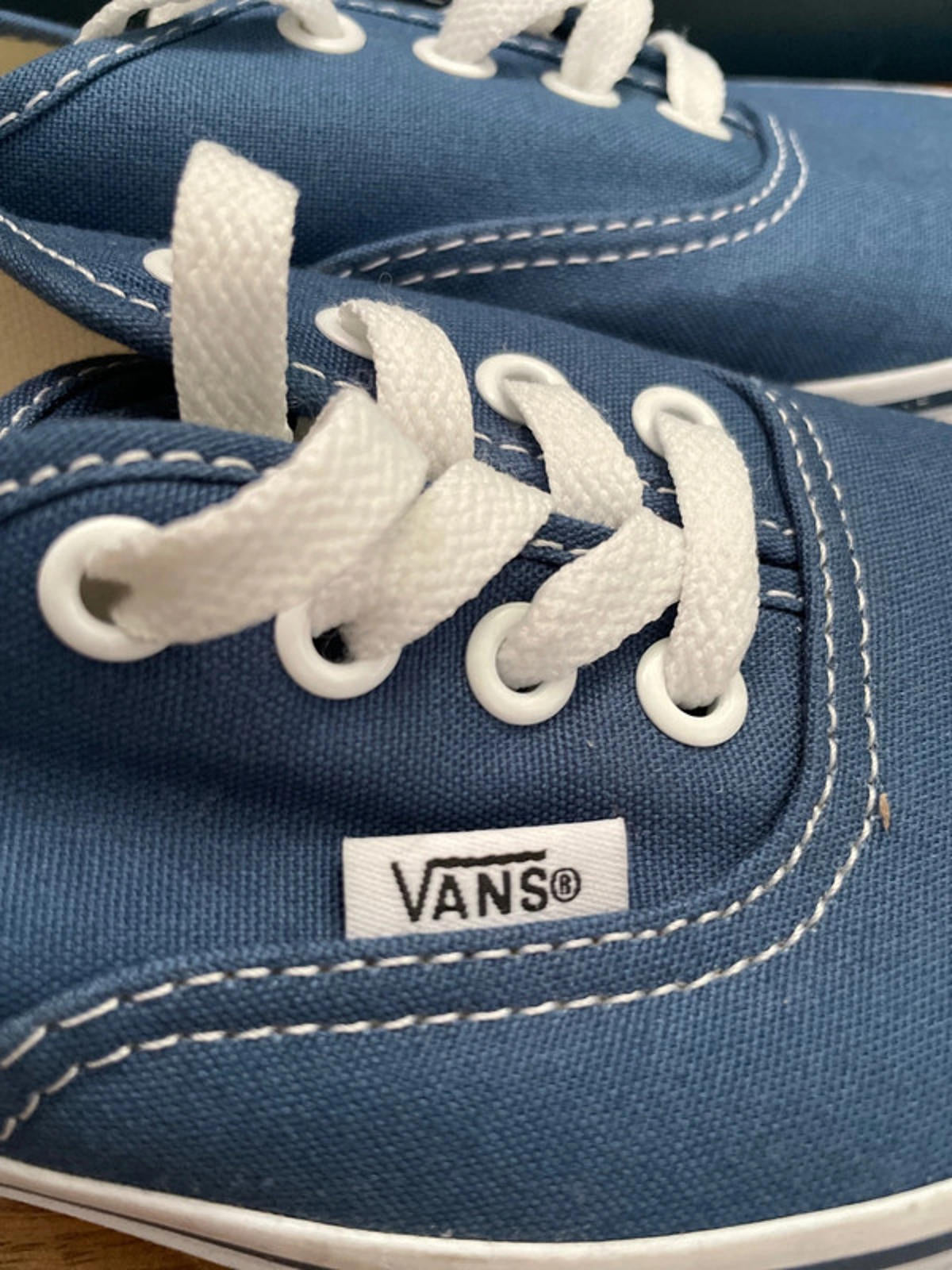 Women’s Vans Authentic Trainers In Blue - UK 4.5 - 1615