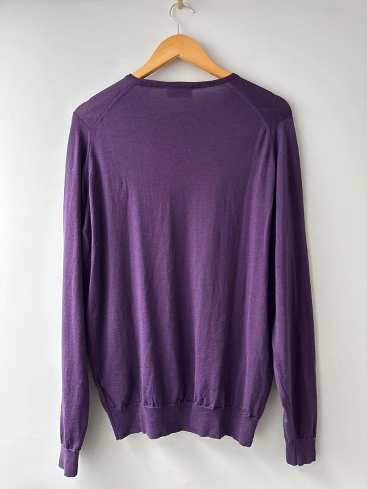 Men’s John Smedley Merino Wool Crew Neck Jumper Made In England - XLarge - 0743