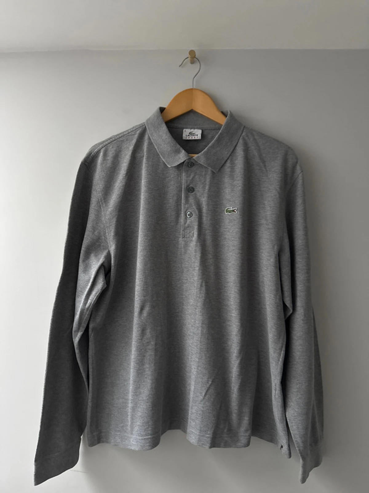 Men’s Lacoste Premium Long Sleeve Polo Top - XLarge - 0626
