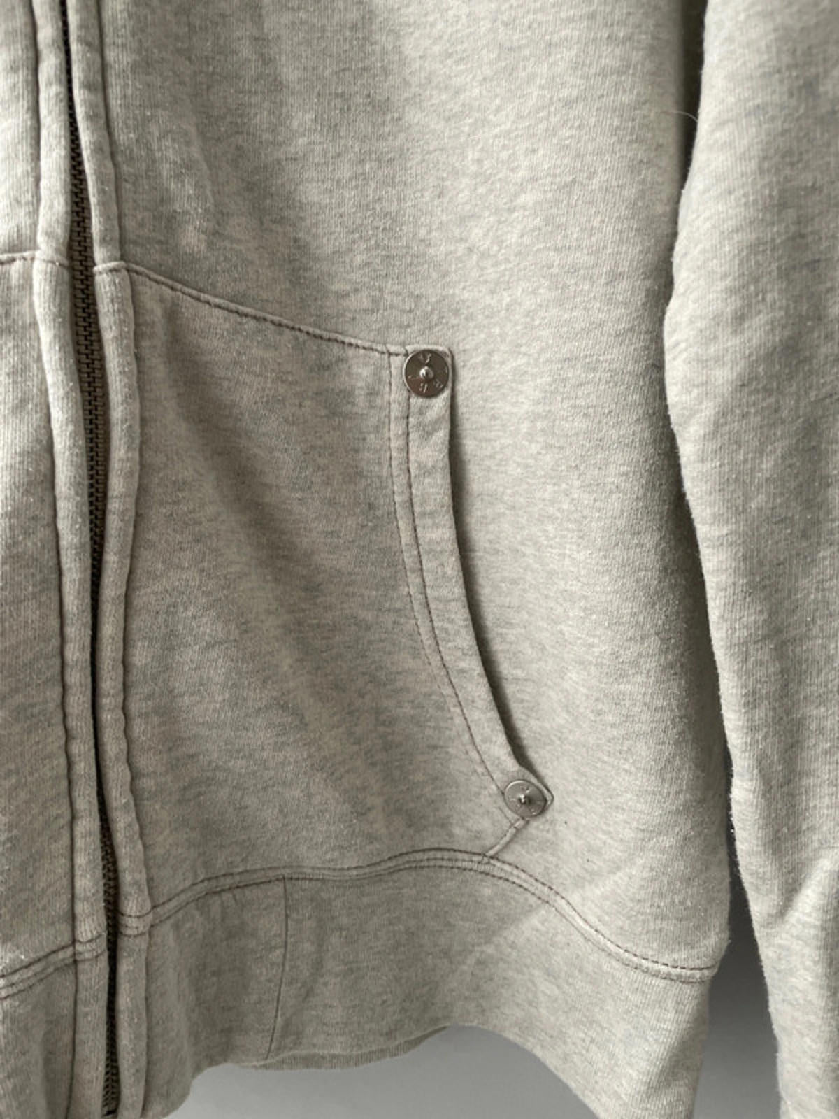 Men’s True Religion Printed Zip Through Hoodie Top - Medium - 1990