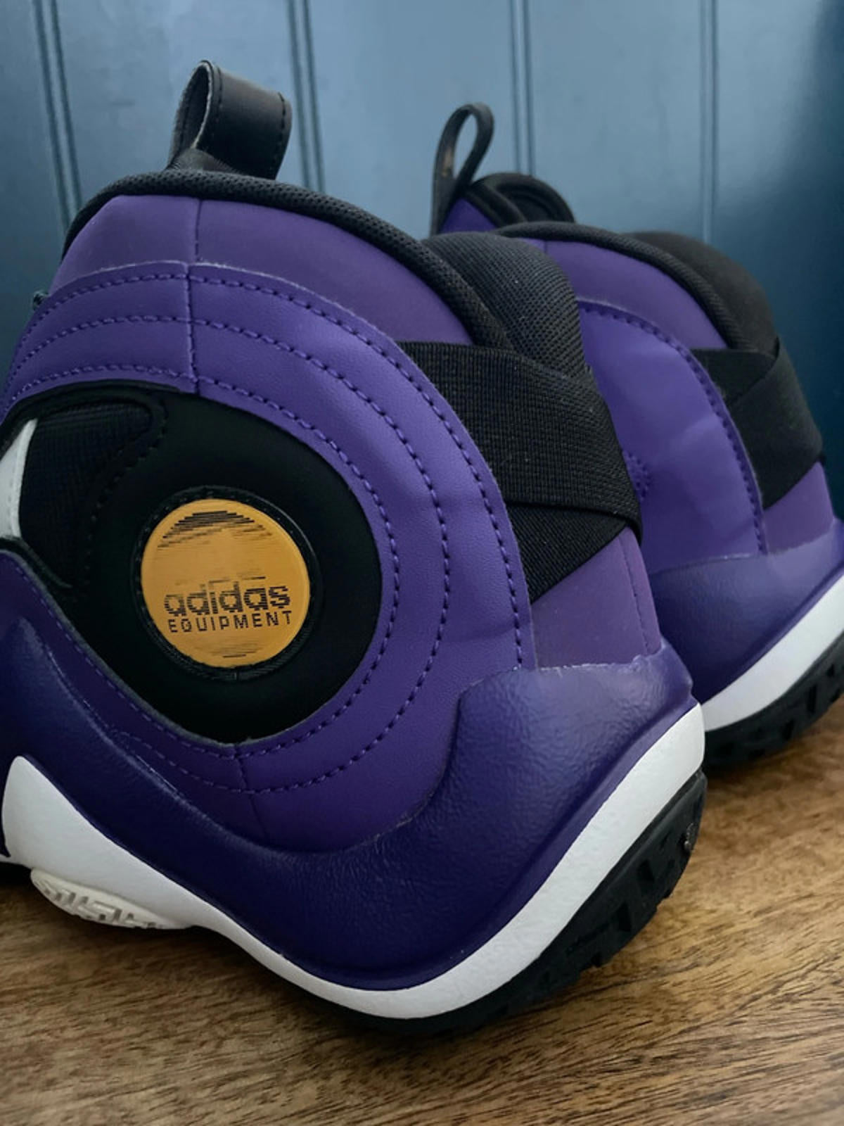 Men’s Adidas Crazy 97 EQT x Kobe Bryant Lakers Dunk Contest Trainers In Black/Purple - UK 7 - 2300