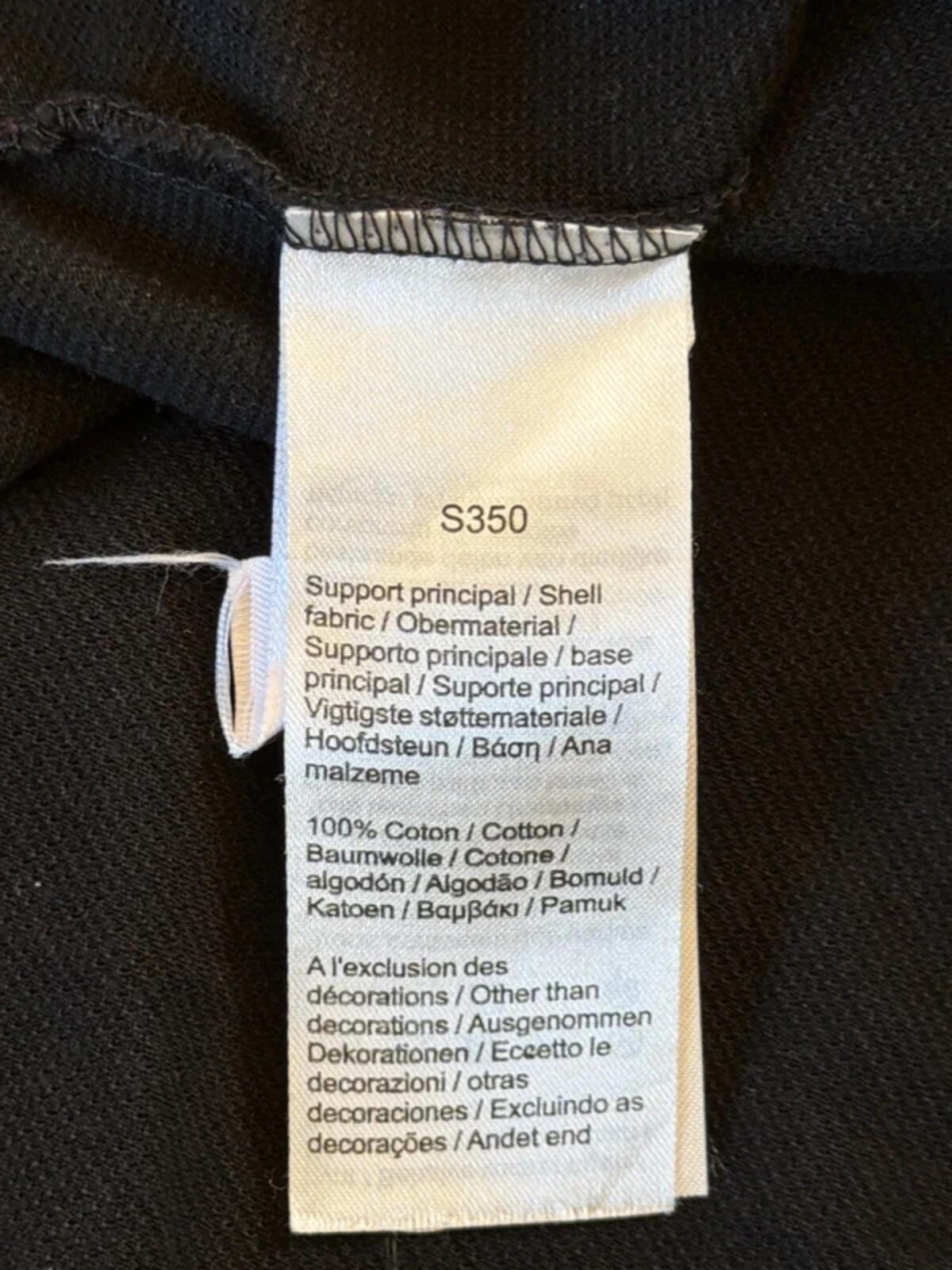 Men’s Lacoste Long Sleeve Slim Fit Polo Top In Black - Xlarge - 3460