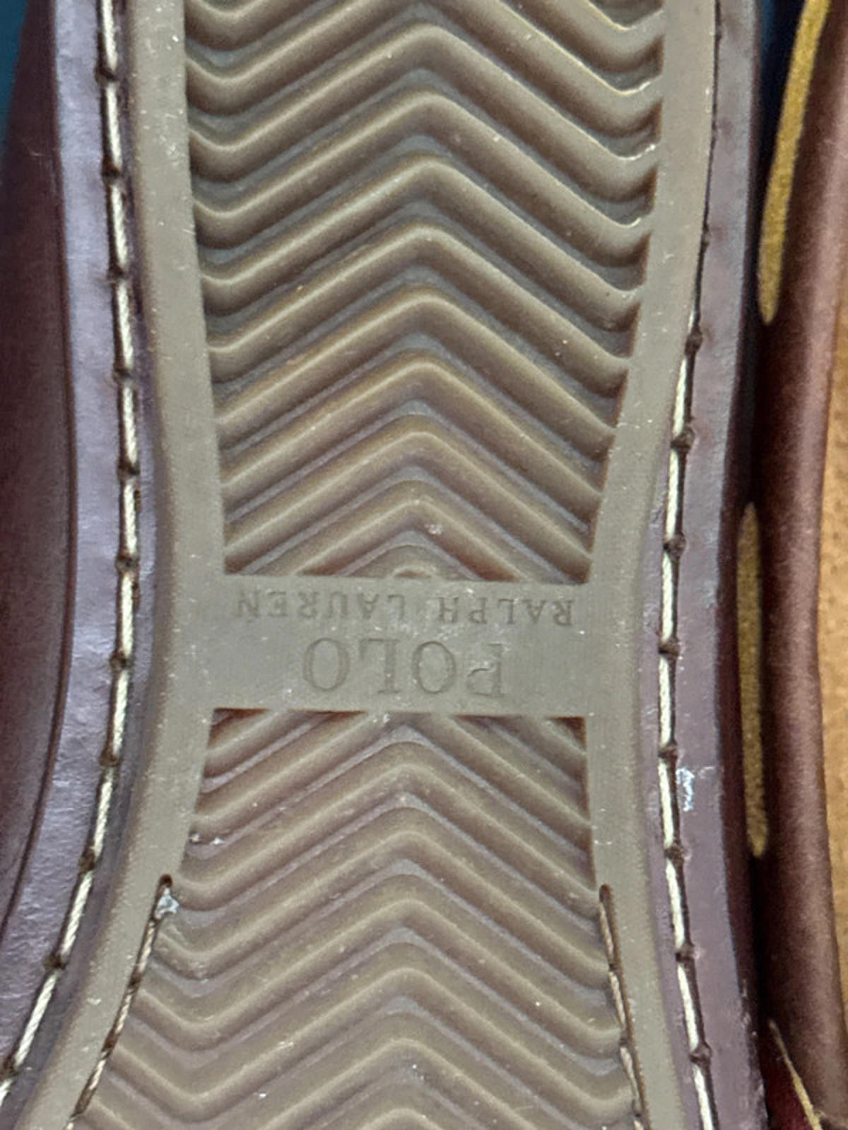 Men’s Ralph Lauren Davy Premium Leather Driving Shoe Loafer - Uk8 - 1280