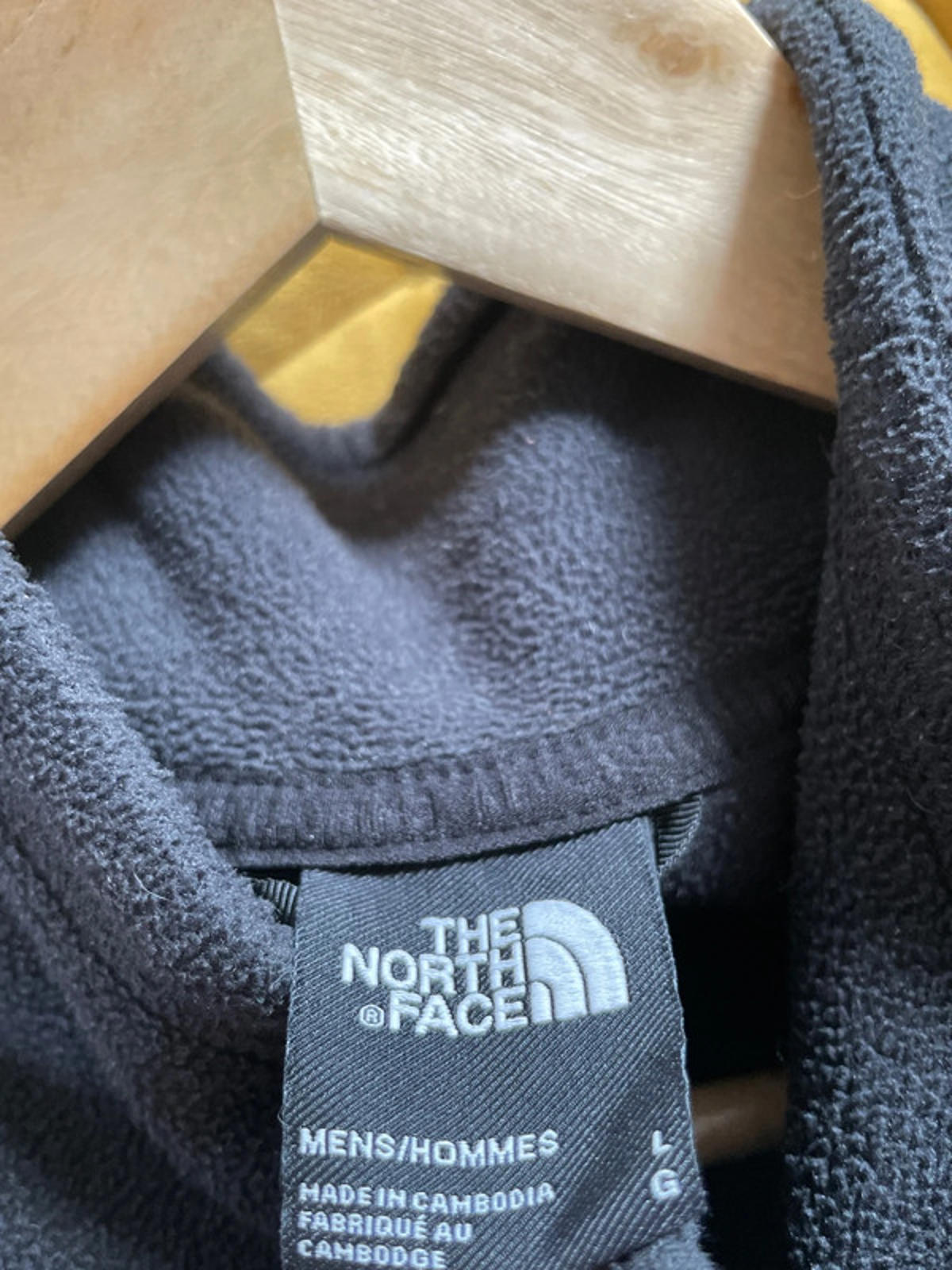 Men’s The North Face Glacier Pro 1/4 Zip Fleece Top In Black - Large - 2042