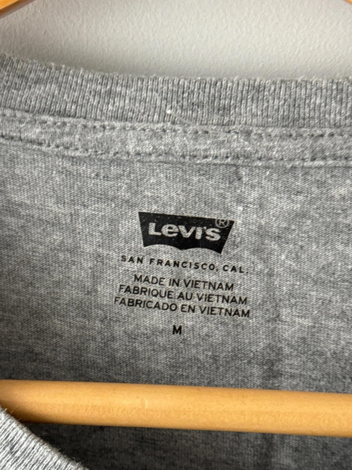 Women’s Levi’s Crew Neck Logo Print T-shirt - Medium - 0352