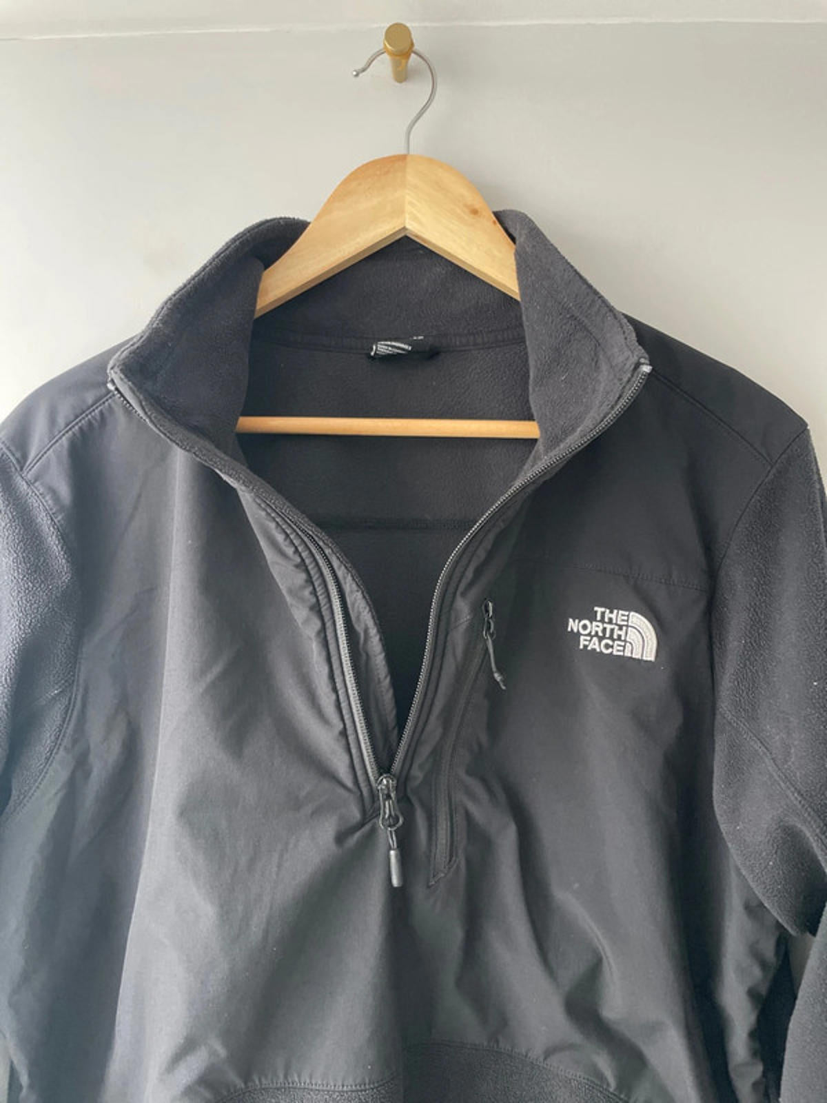 Men’s The North Face Glacier Pro 1/4 Zip Fleece Top In Black - Large - 2042