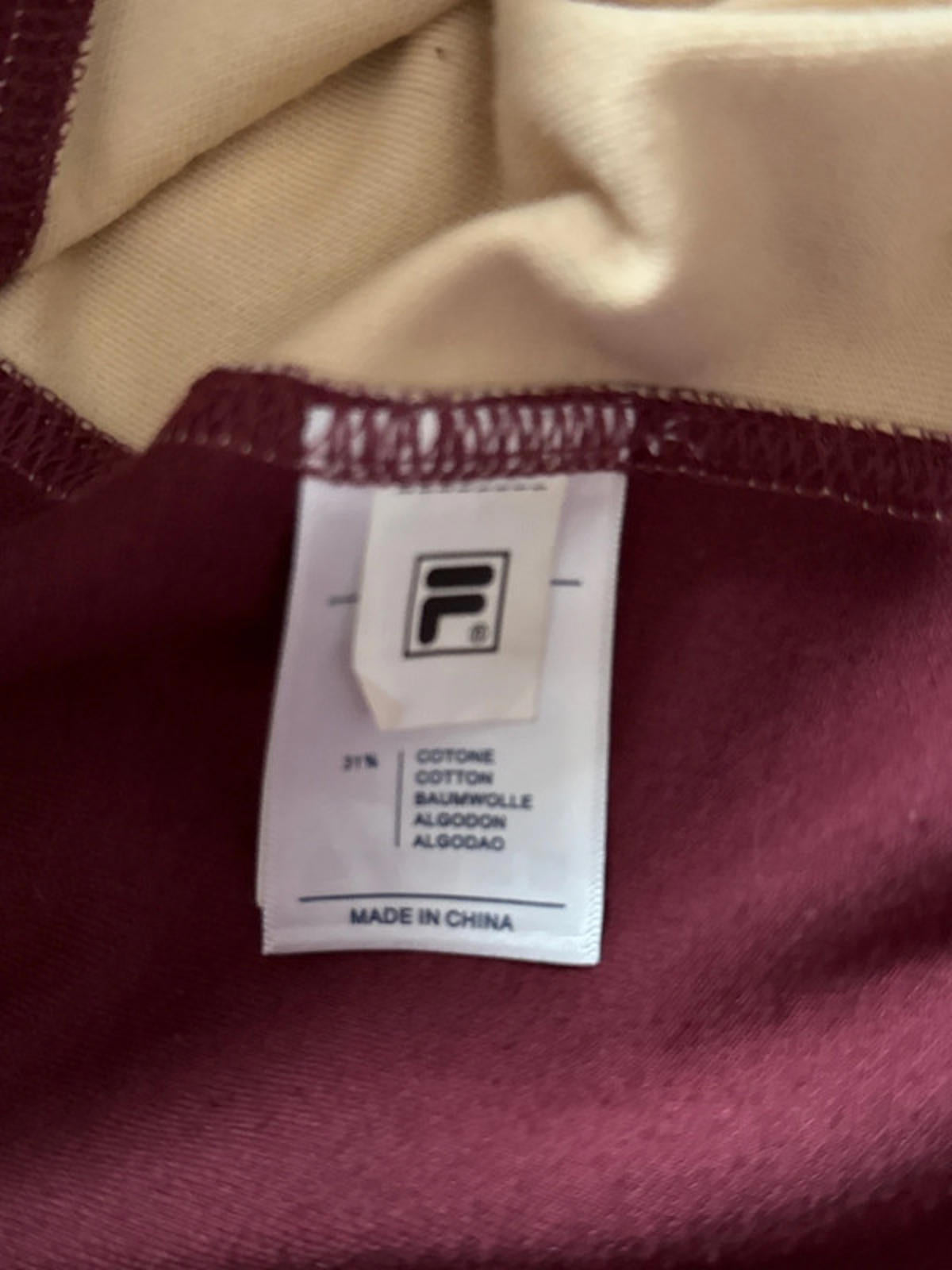 Men’s Fila Retro Style Zip Through Bomber Track Jacket - XSmall - 1975