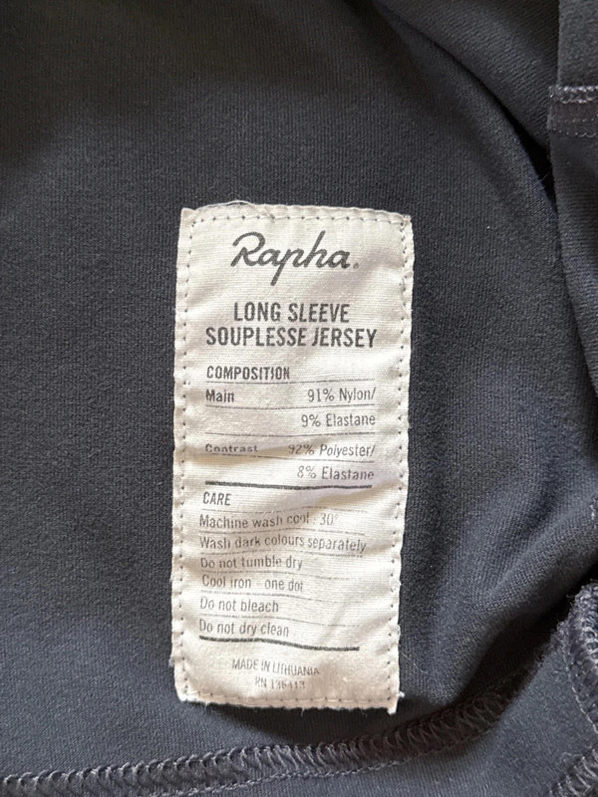 Women’s Rapha Long Sleeve Cycling Jersey Top - XSmall - 1961