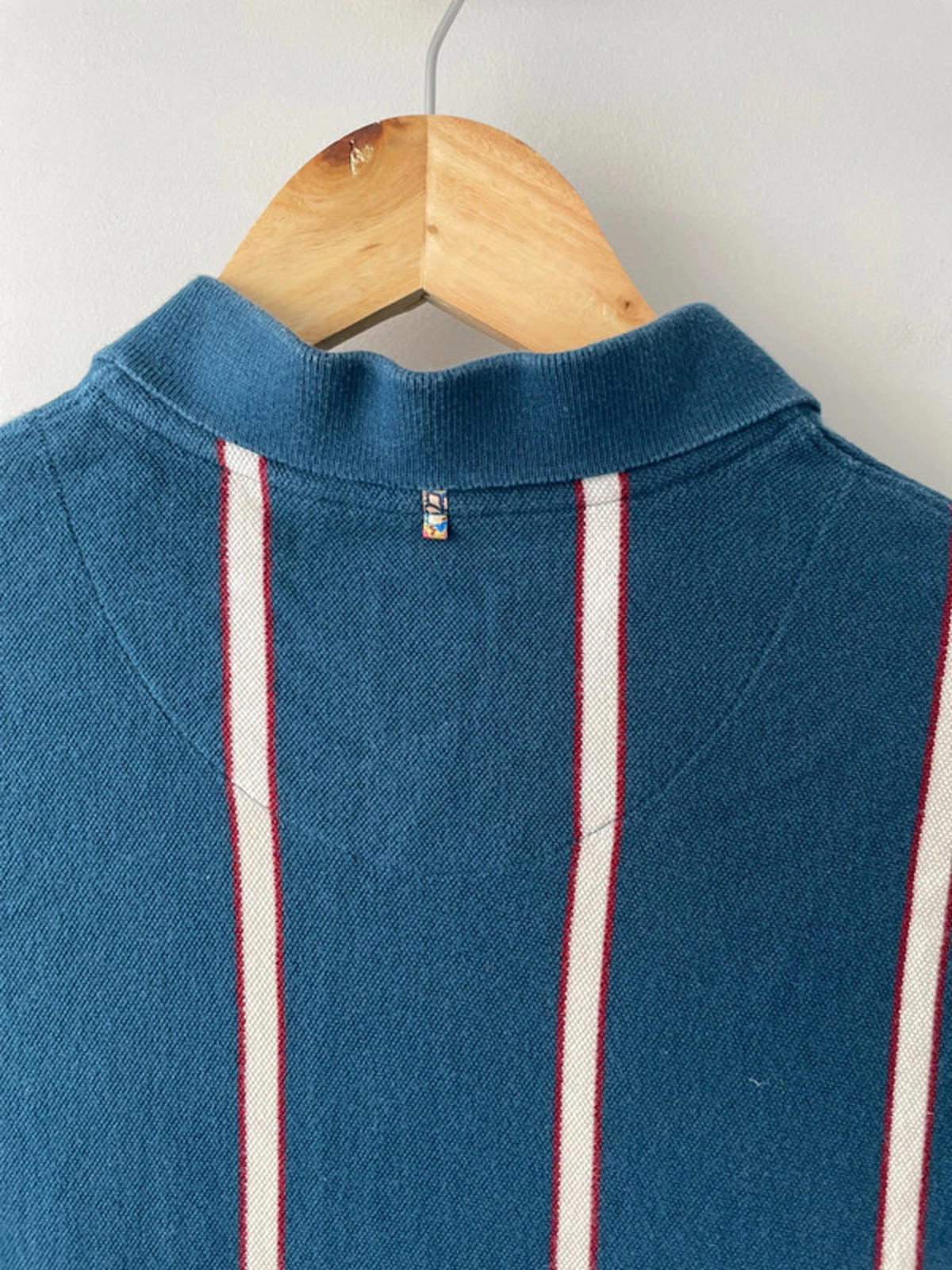 Men’s Pretty Green Slim Fit Stripped Polo Top - Medium - 1723