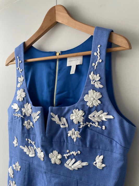 Women’s Alice McCall Hand Embroidered Midi Dress Fully Lined - UK12 - 1798