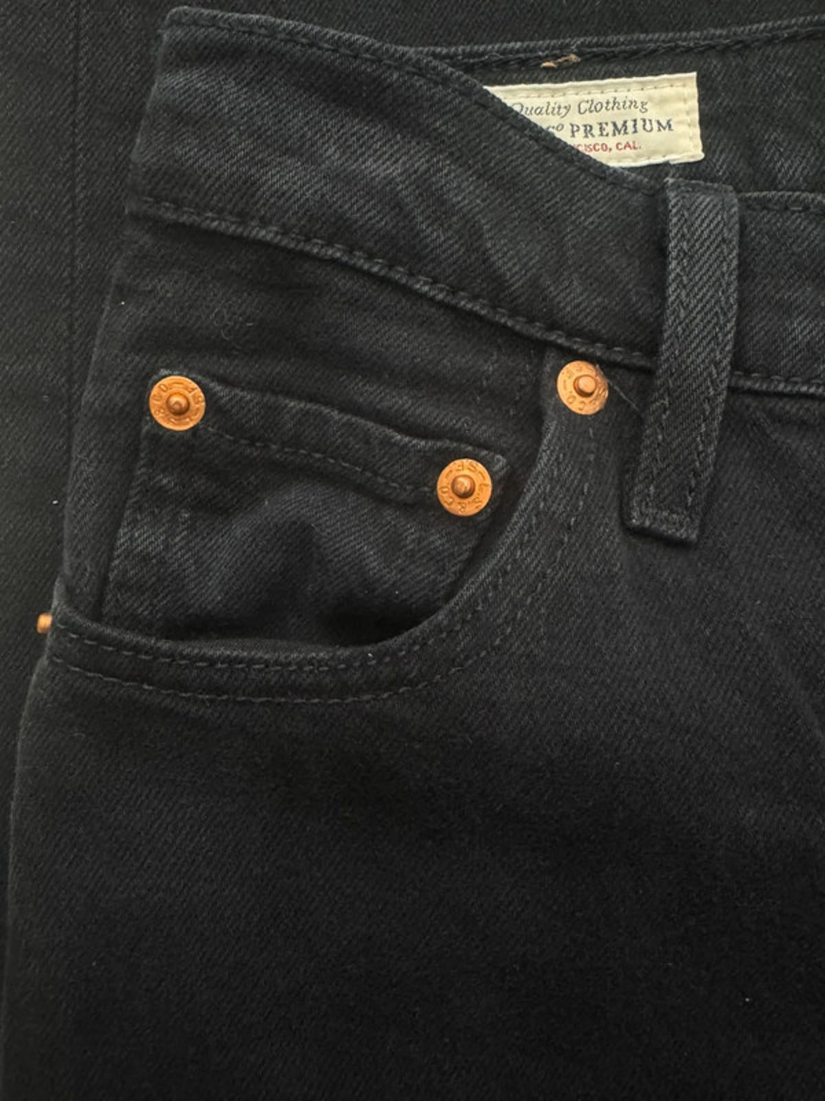 Women’s Levi’s Ribcage Straight High Waisted Jeans - W23 / L27 -1393