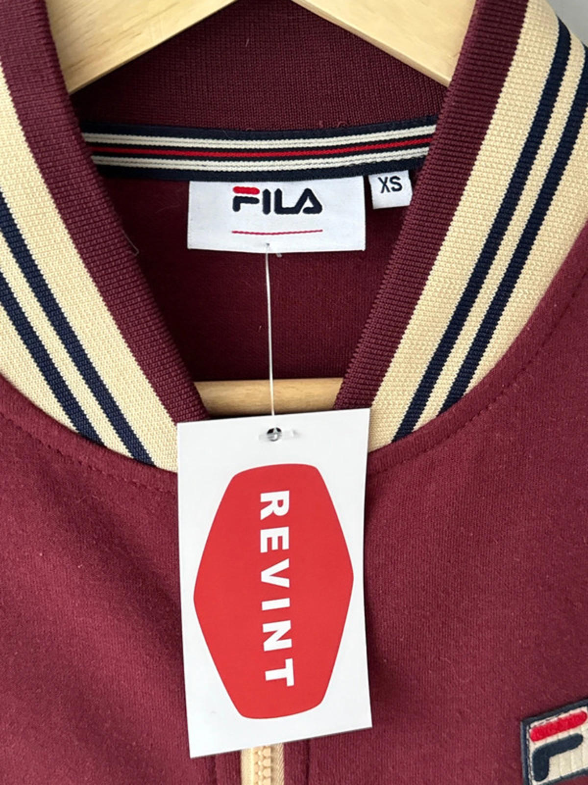 Men’s Fila Retro Style Zip Through Bomber Track Jacket - XSmall - 1975