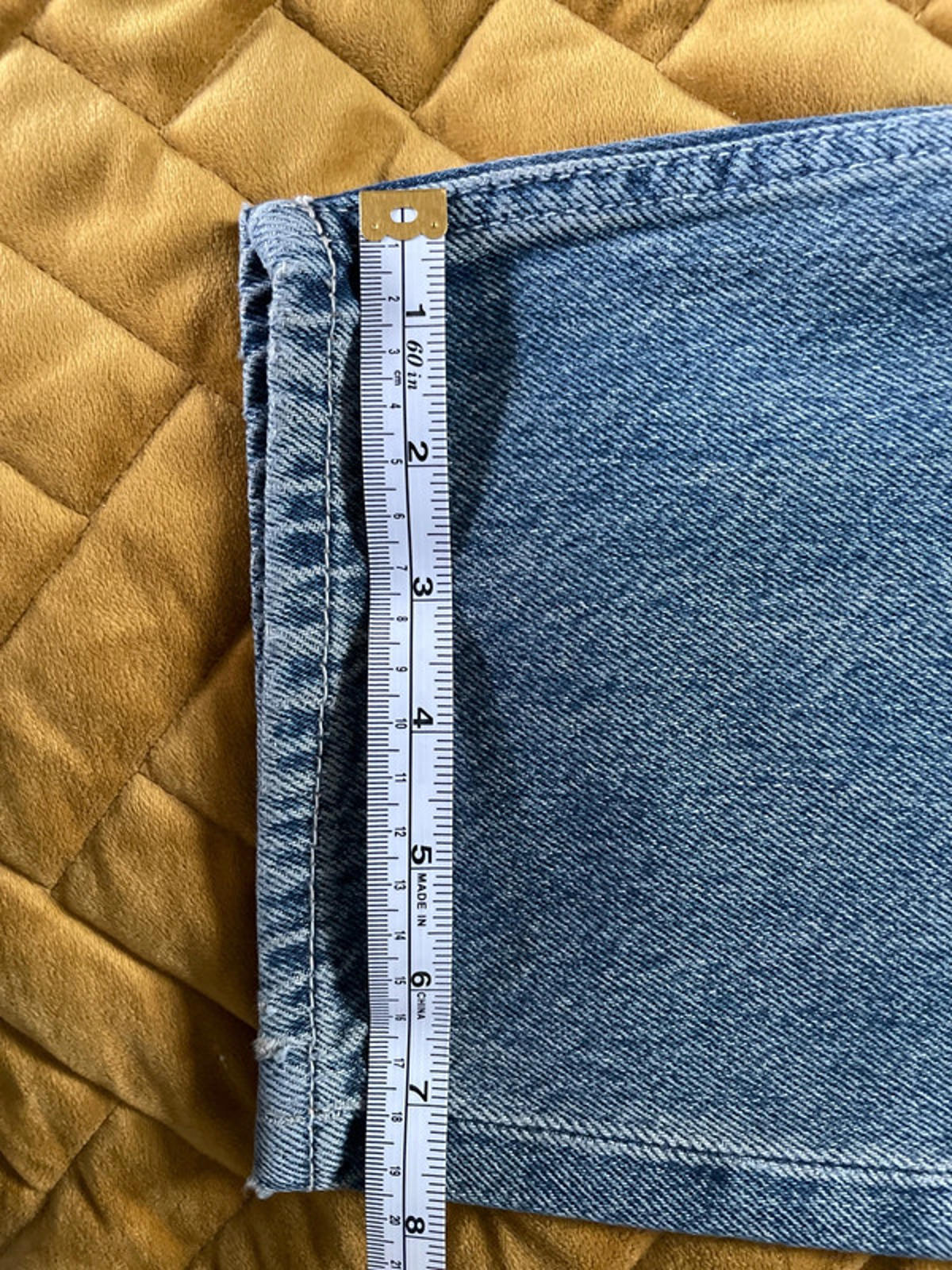 Men’s Asos straight leg jeans with wash effect - W42 / L32