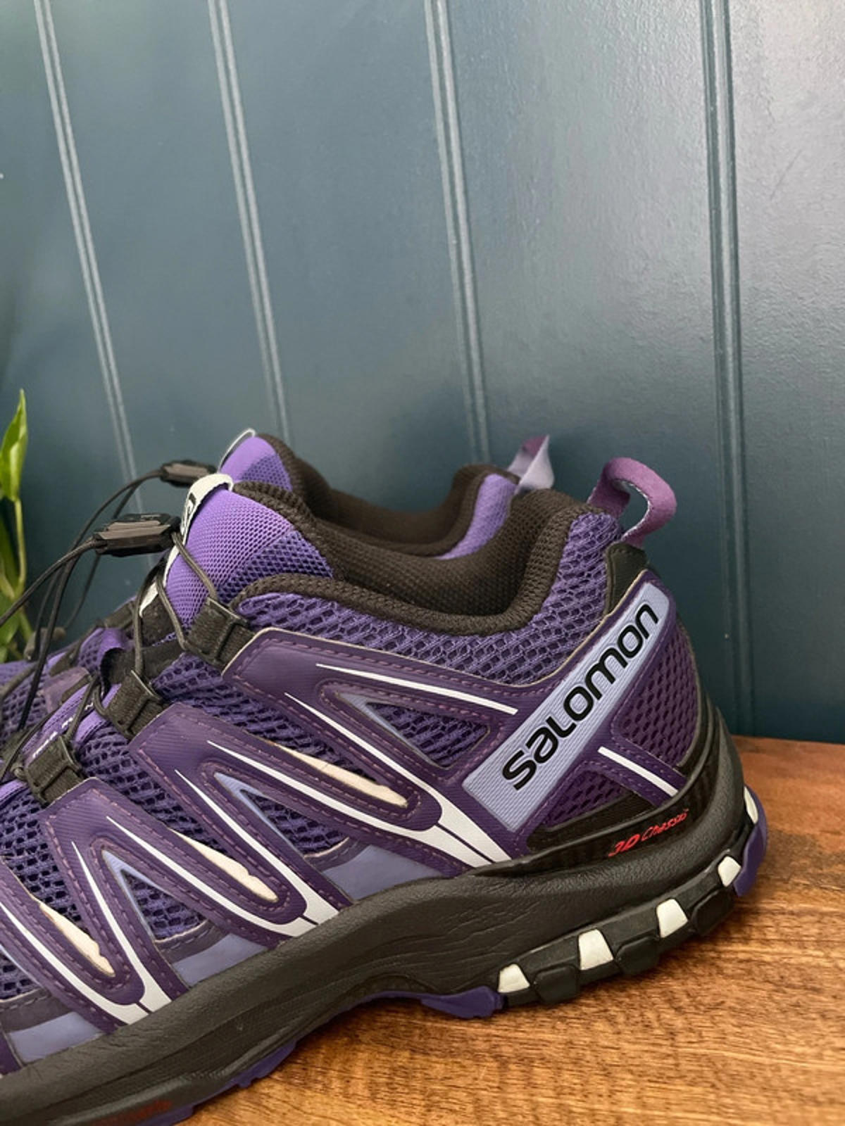 Men’s Salomon XA Pro 3D Trail Running Trainers In Purple - UK 8 - 2134