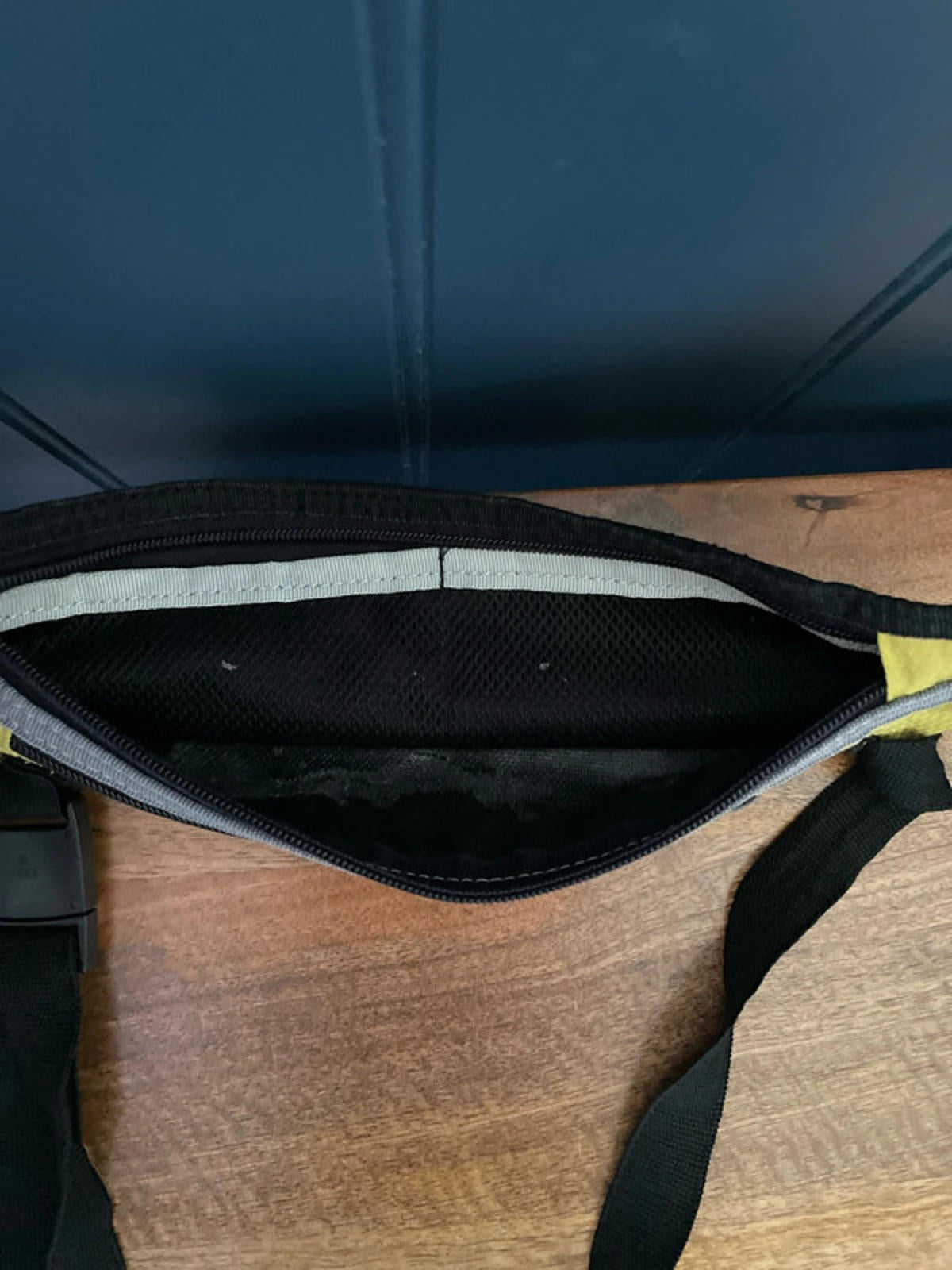 Unisex The North Face Festival Cross Body Bag Black/yellow/grey - 1459