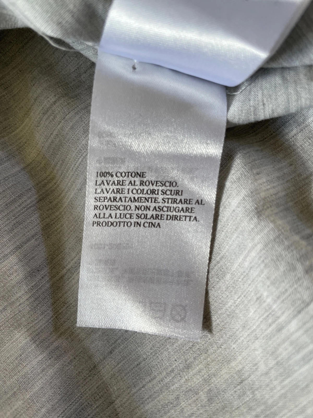 Men’s Allsaints Grey Marl Short Sleeve Shirt - Small - 1487