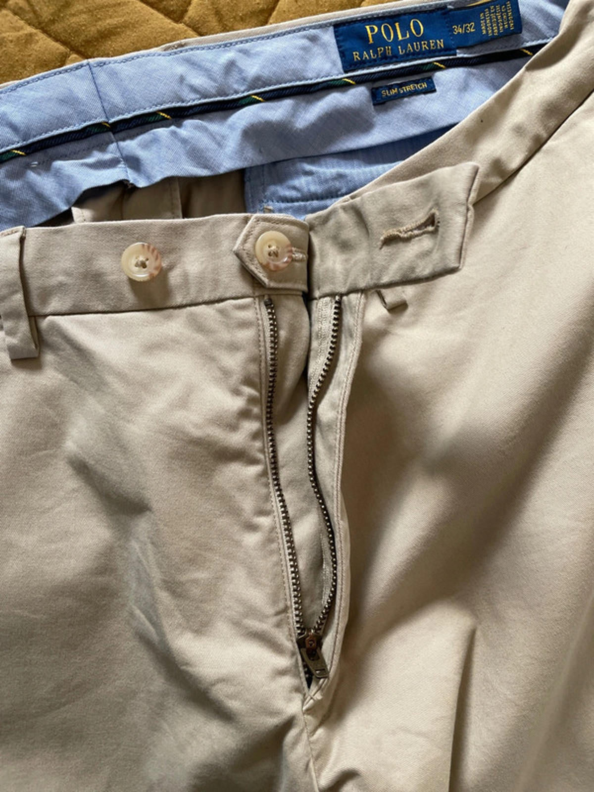 Men’s Ralph Lauren slim stretch chino trousers - W34 / L32