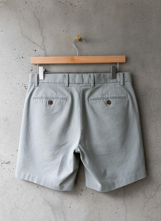 Women’s Reiss Premium Stretch Fit Classic Chino Shorts In Grey - W30 - 3255