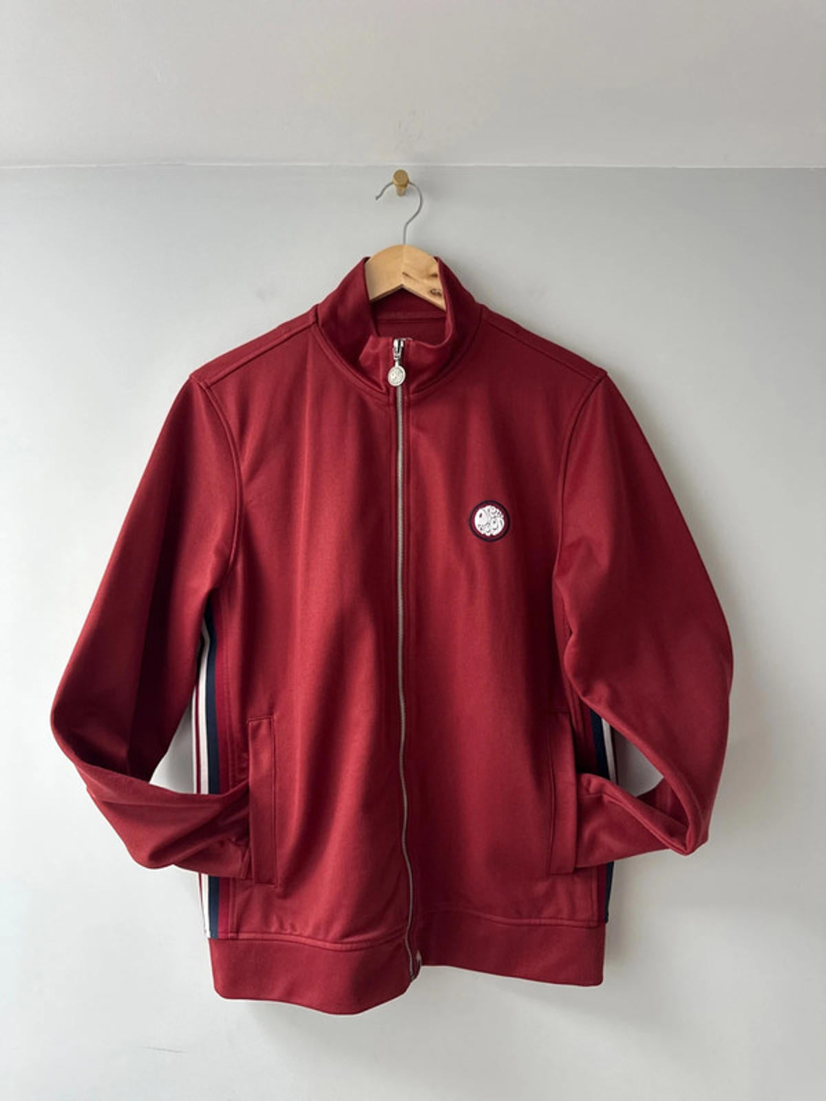 Men’s Pretty Green Zip Through Track Jacket Top - Medium - 1977