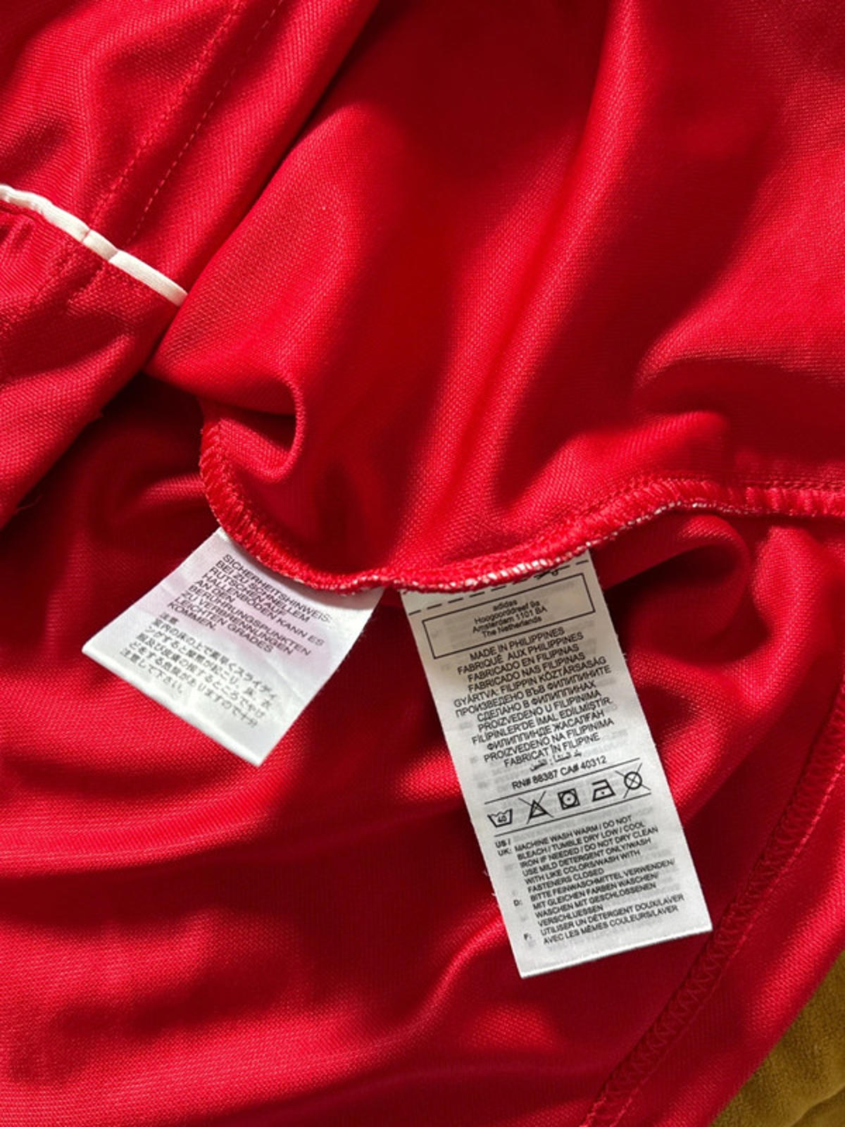 Men’s Adidas Aeroready Long Sleeve 1/4 Zip Track Top - Small - 0490