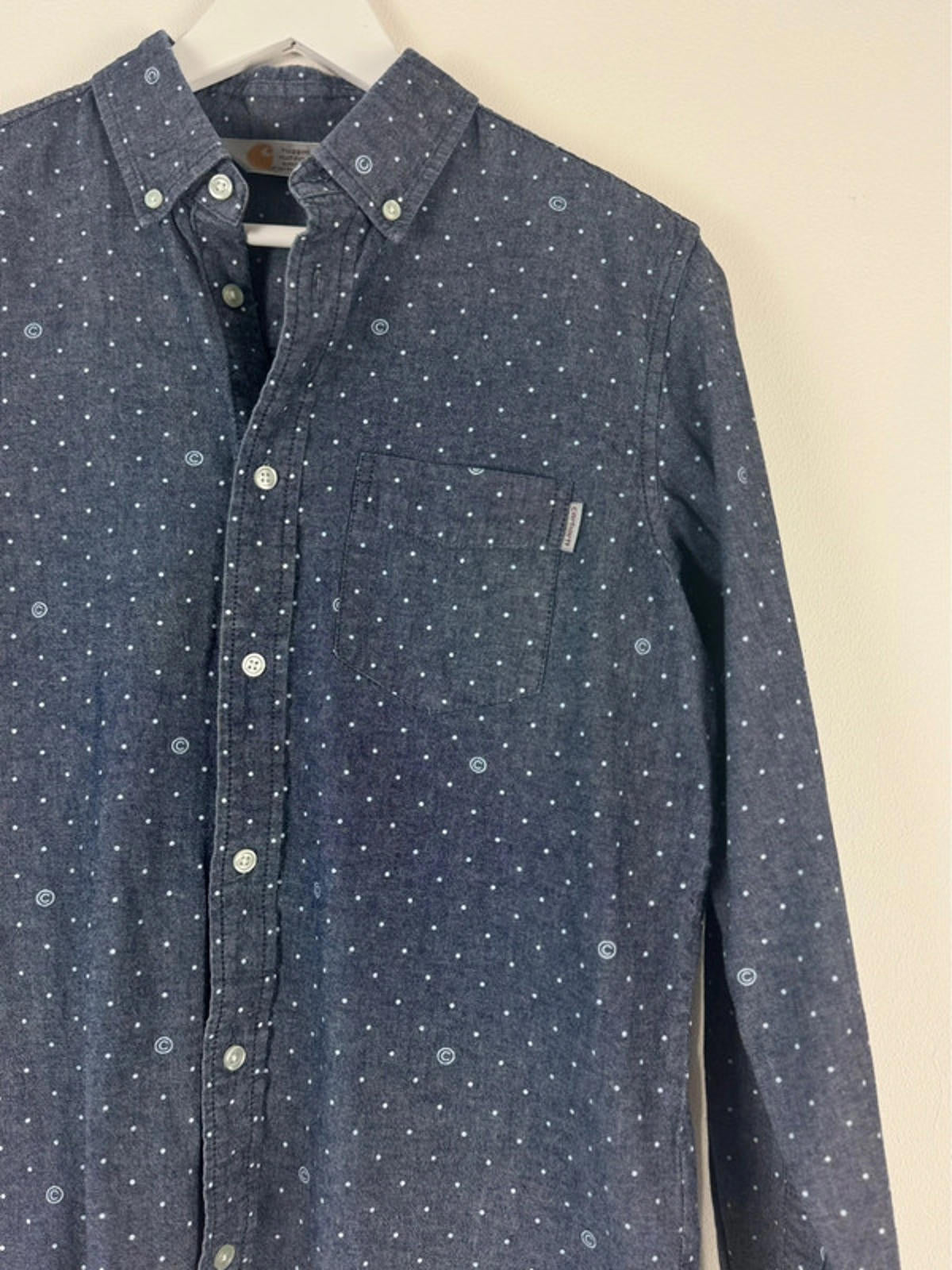 Men’s Carhartt Long Sleeve Oxford Shirt - Medium -1413