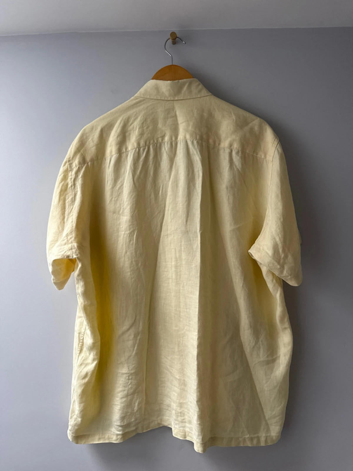 Men’s Yaly premium linen short sleeve shirt - XXXLarge - 0950
