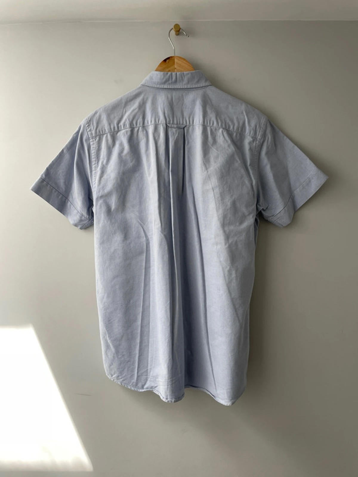 Men’s Uniqlo Premium Chambray Oxford Shirt - Medium - 1491