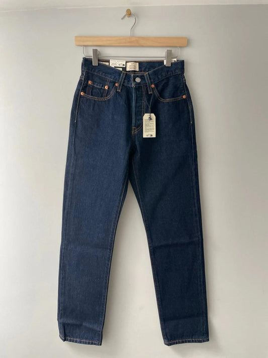 Women’s Levi’s 501 Original High Waisted Fit Jeans In Navy - W24/L30 - 2349