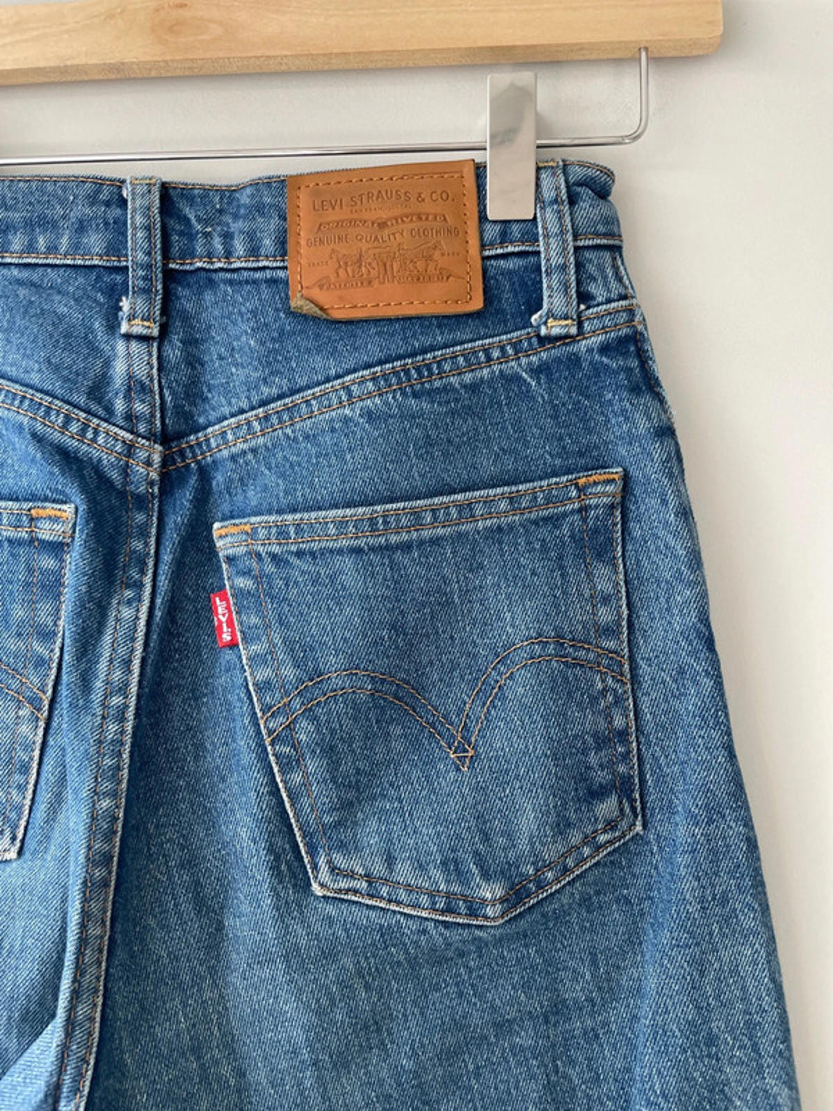 Women’s Levi’s Ribcage Straight High Waisted Fit Jeans - W24/L27 -1856