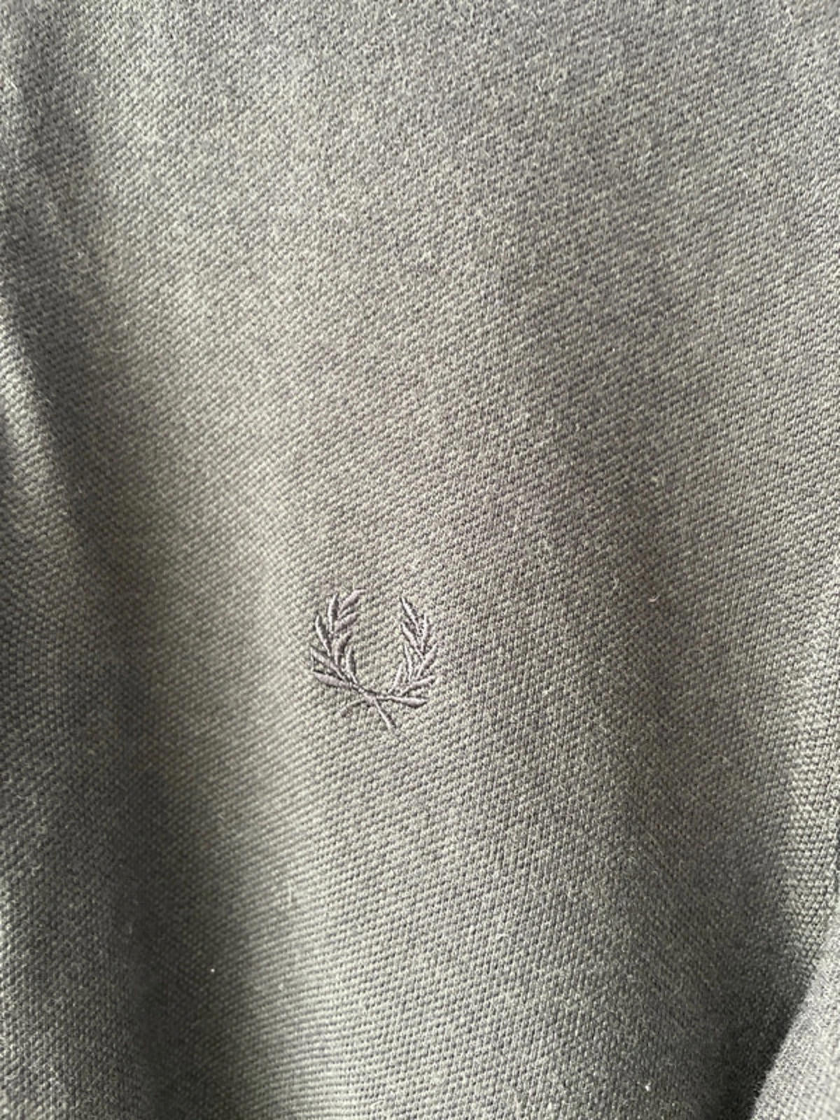 Men’s Fred Perry Long Sleeve Polo With Collar Tipping - Small - 1553