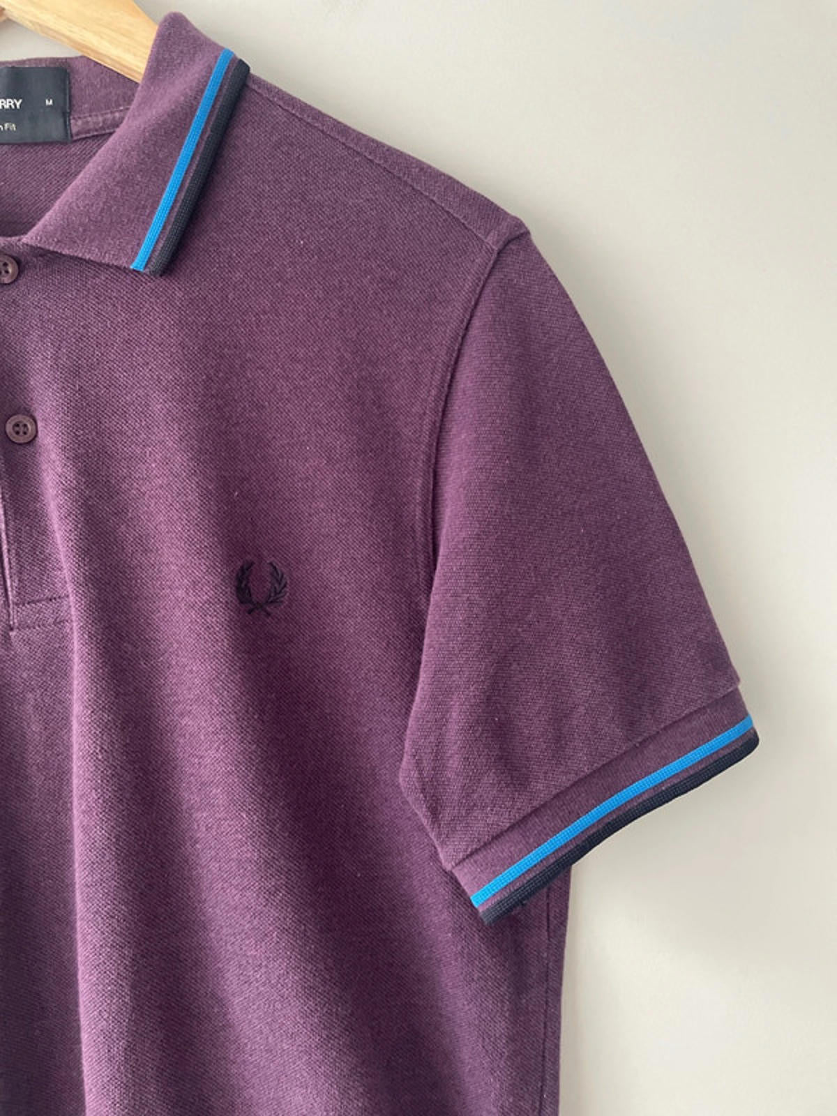Men’s Fred Perry Slim Fit Short Sleeve Polo Top - Medium - 1797