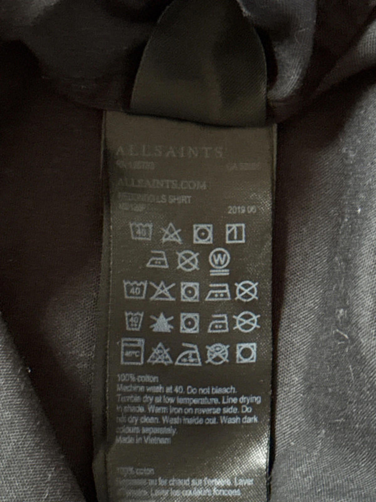 Men’s Allsaints long sleeve shirt - Medium - 0816